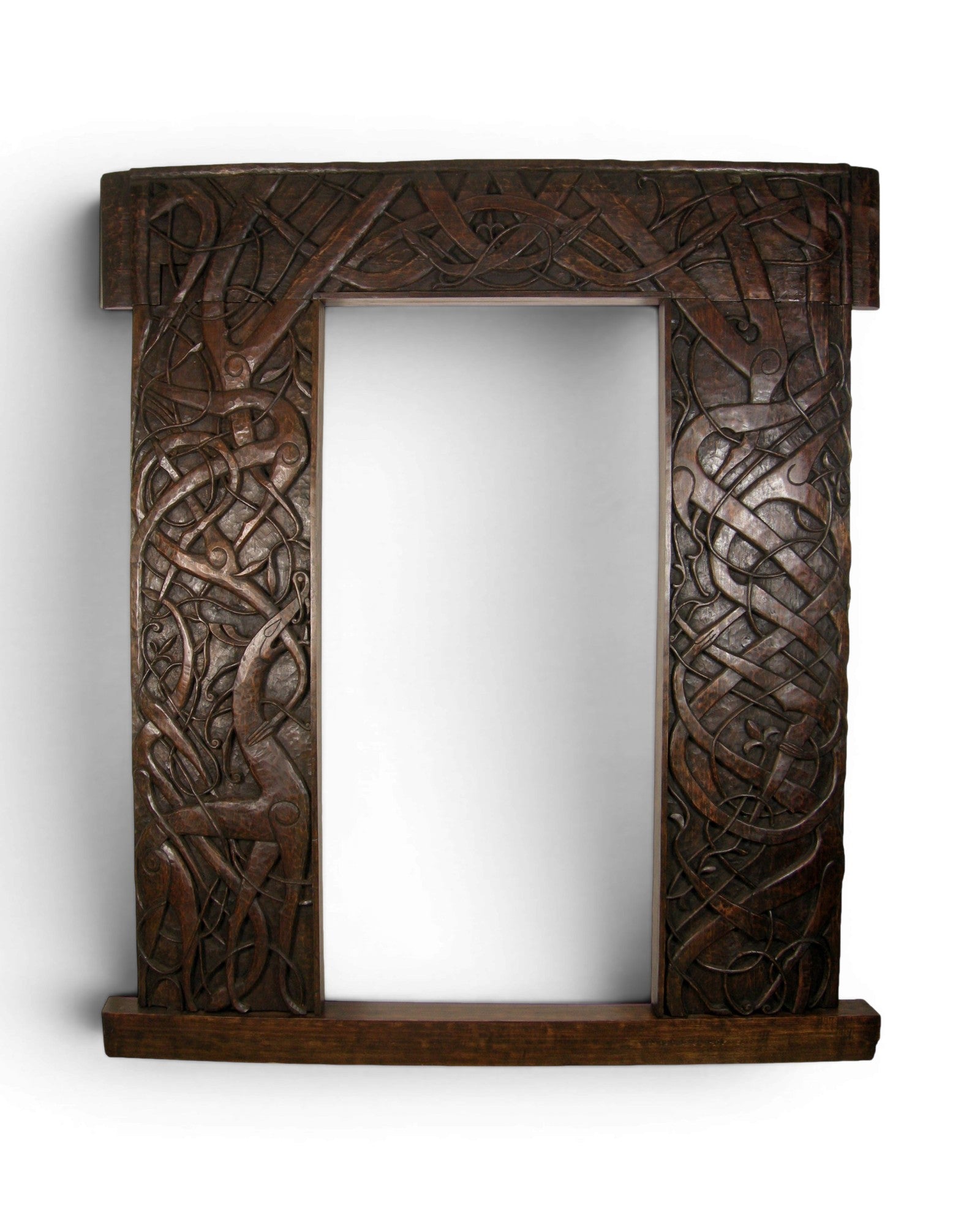 Viking - Style Wooden Door Frame - Surround Living - 2