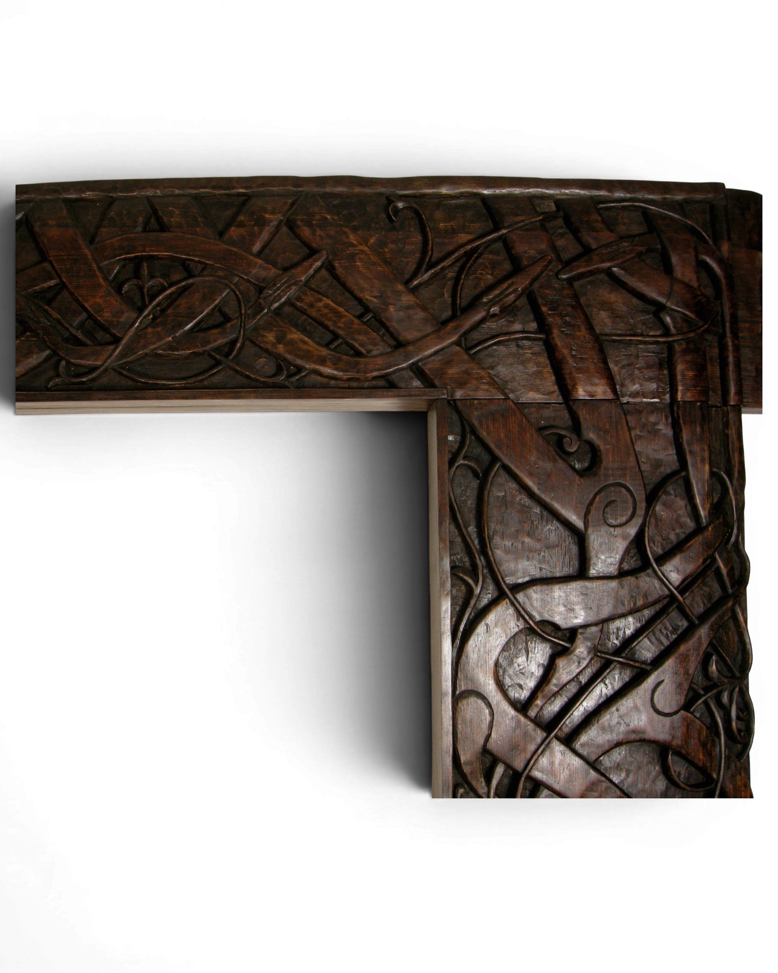 Viking - Style Wooden Door Frame - Surround Living - 5