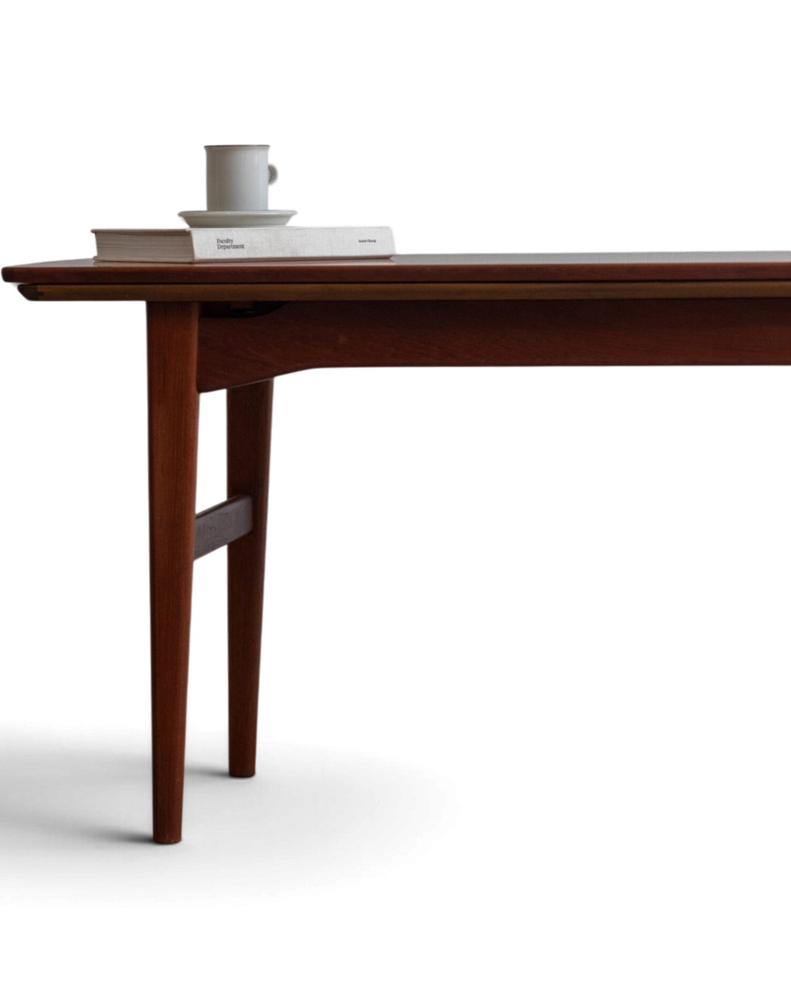 Teak Elevation Table by N.B Mobelfabrik, Randers
