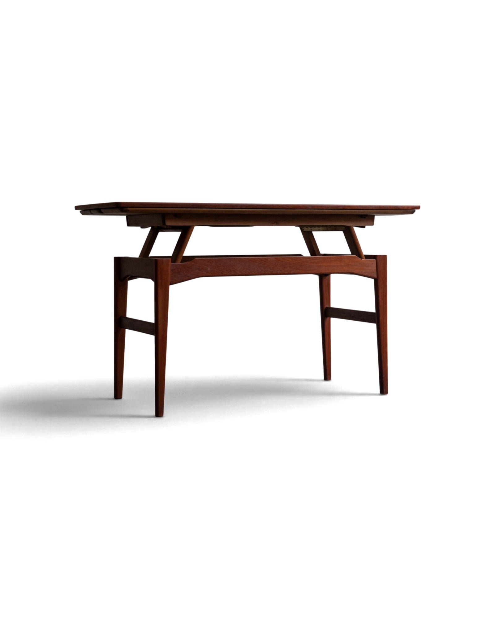 Teak Elevation Table by N.B Mobelfabrik, Randers