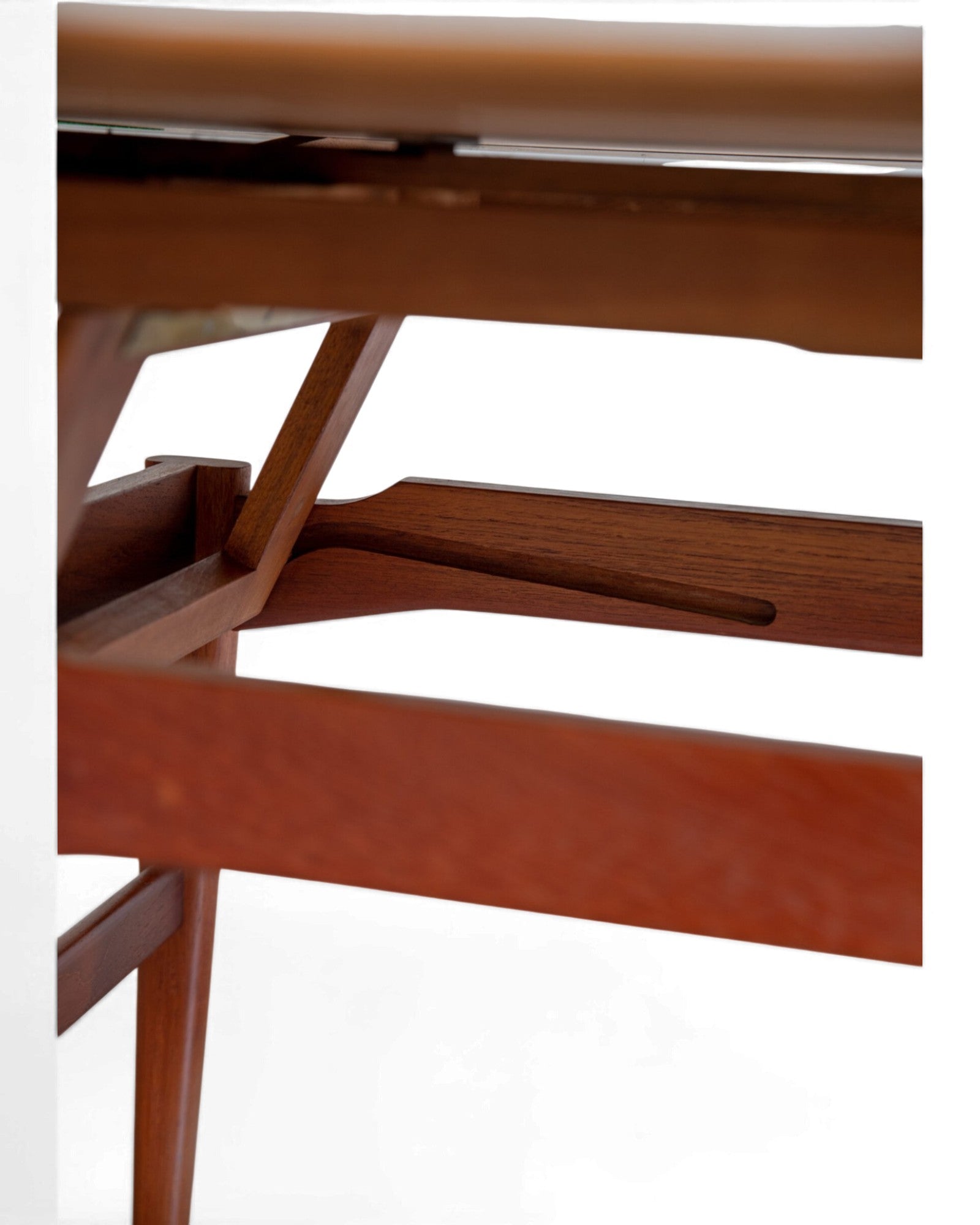 Teak Elevation Table by N.B Mobelfabrik, Randers