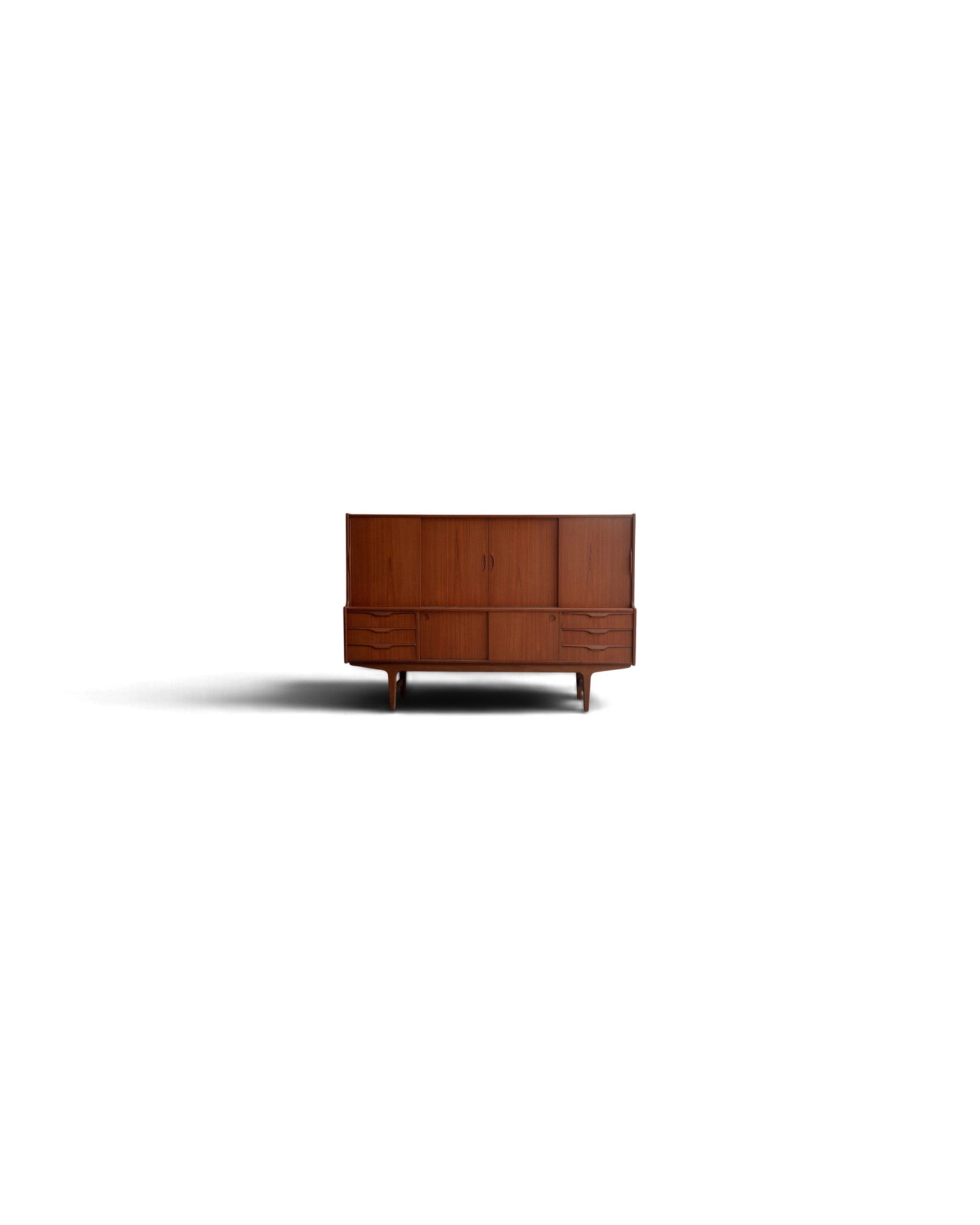 Danish High Sideboard in Teak