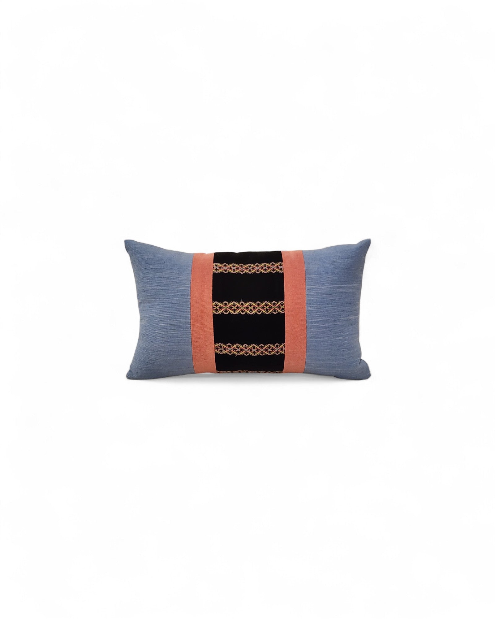 Chiang Mai Threads Lumbar Cushion - Light Blue