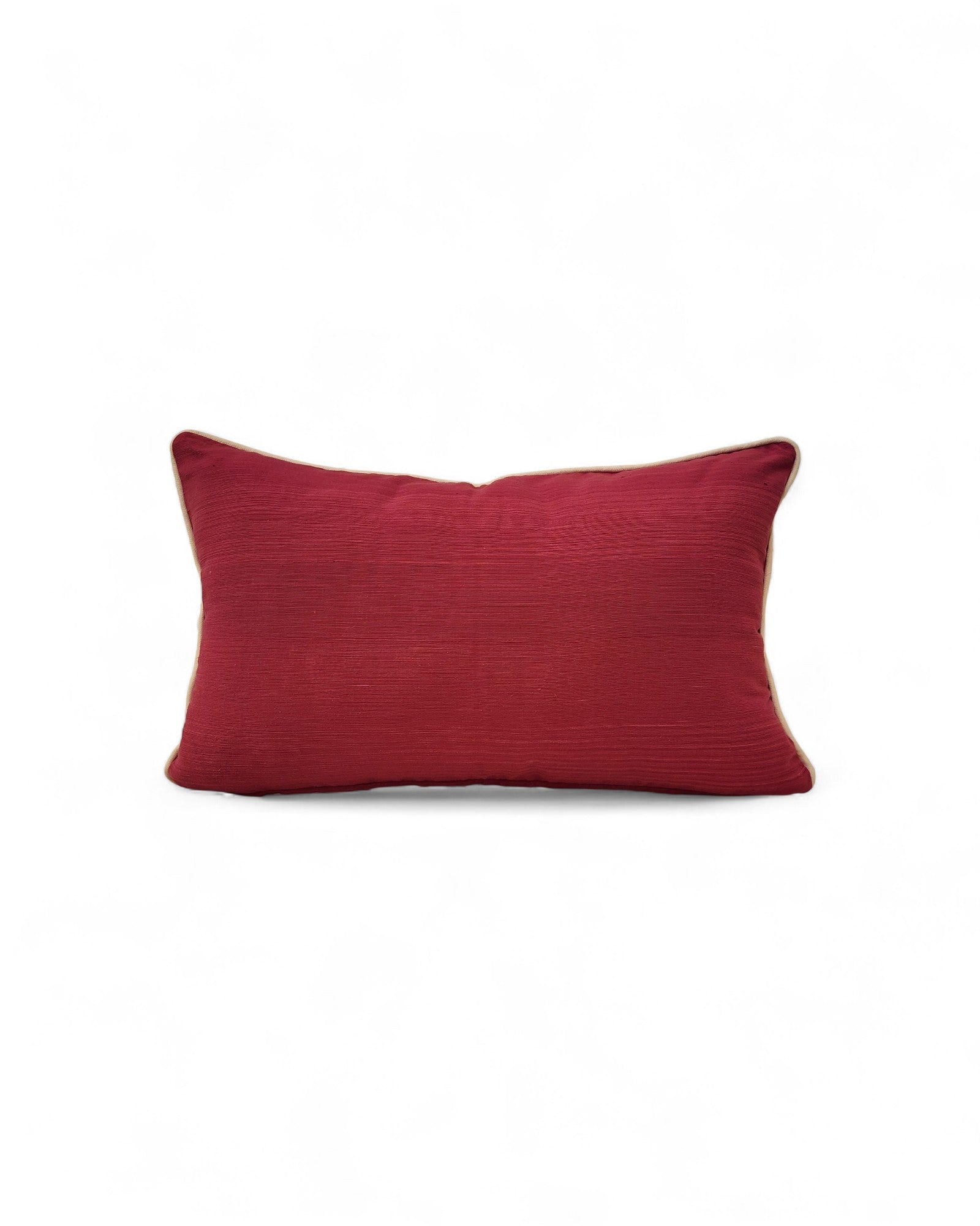 Heritage Khit Diamond Cushion - Orange & Blue