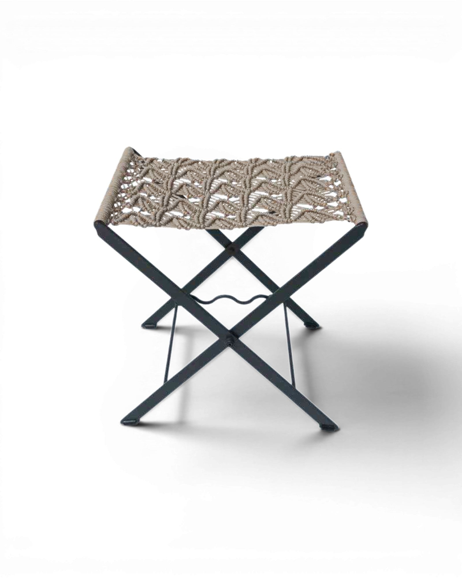 East 4 Stool - Grey Rope - Surround Living - 2