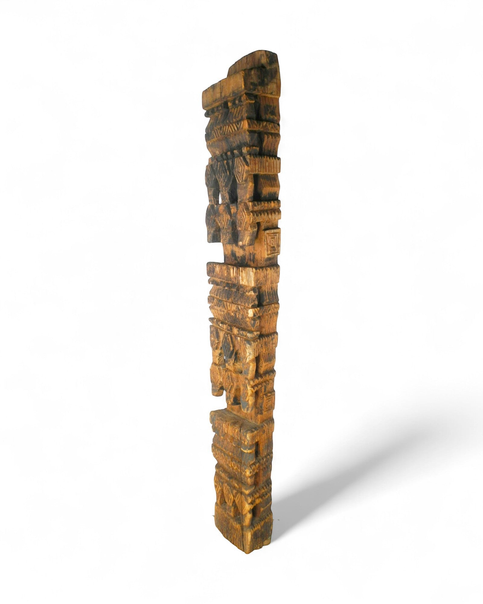 Nuristan Architectural Cedar Columns - Set of 5