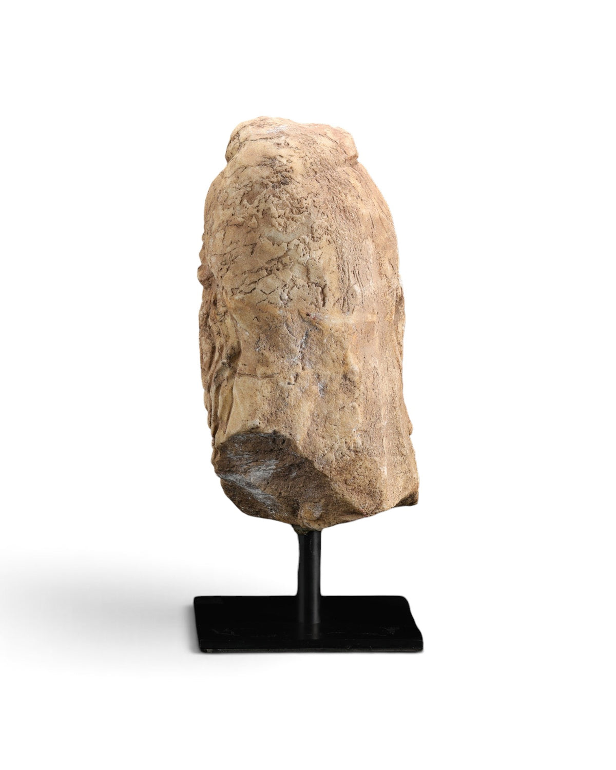 Antique Roman Marble Stone Bust of a Female Figure Sculpture
