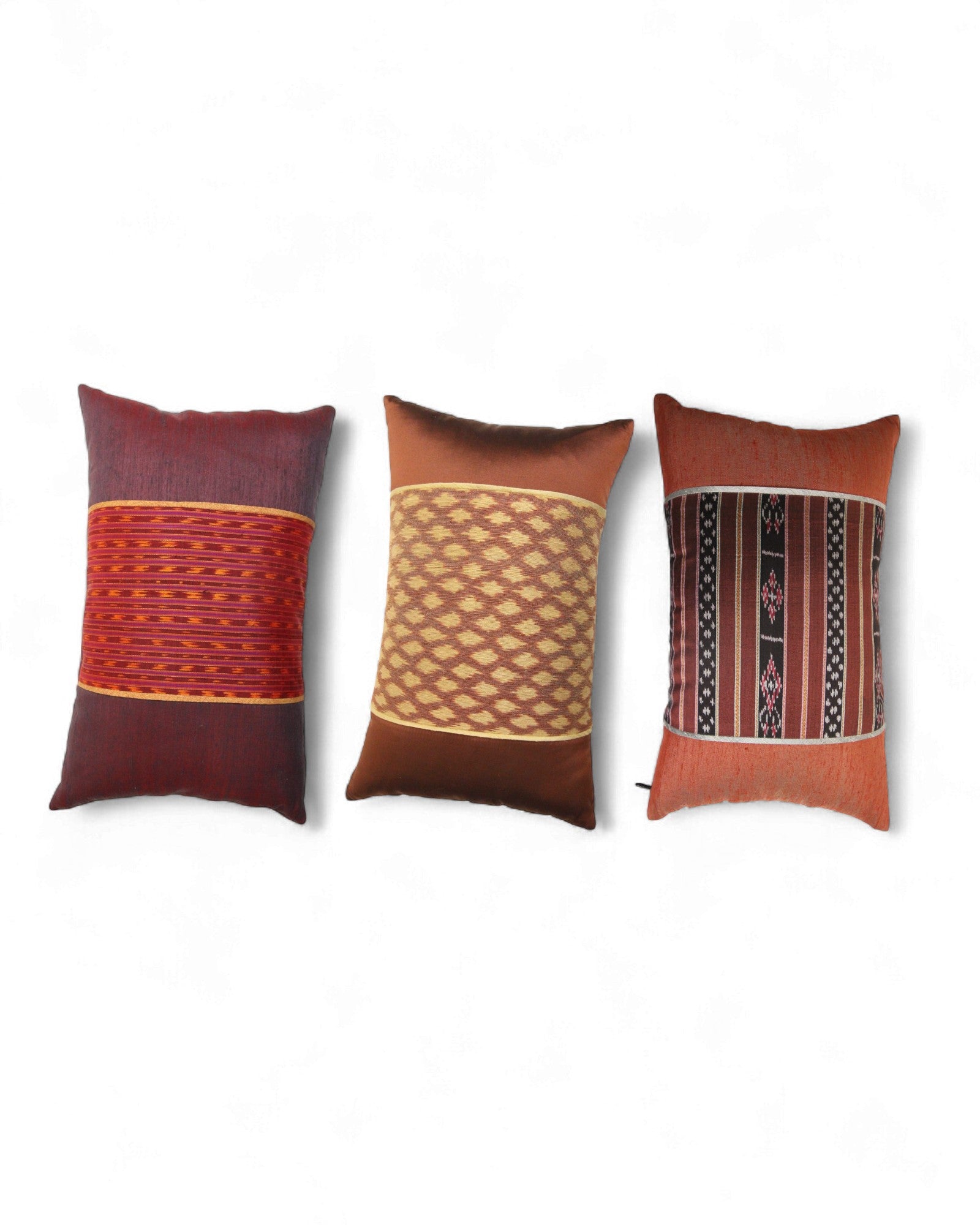 Heritage Ikat Cushions - Set of 3