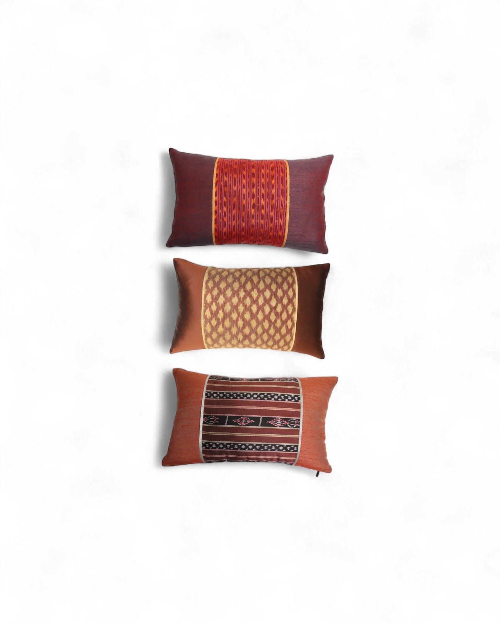 Heritage Ikat Cushions - Set of 3