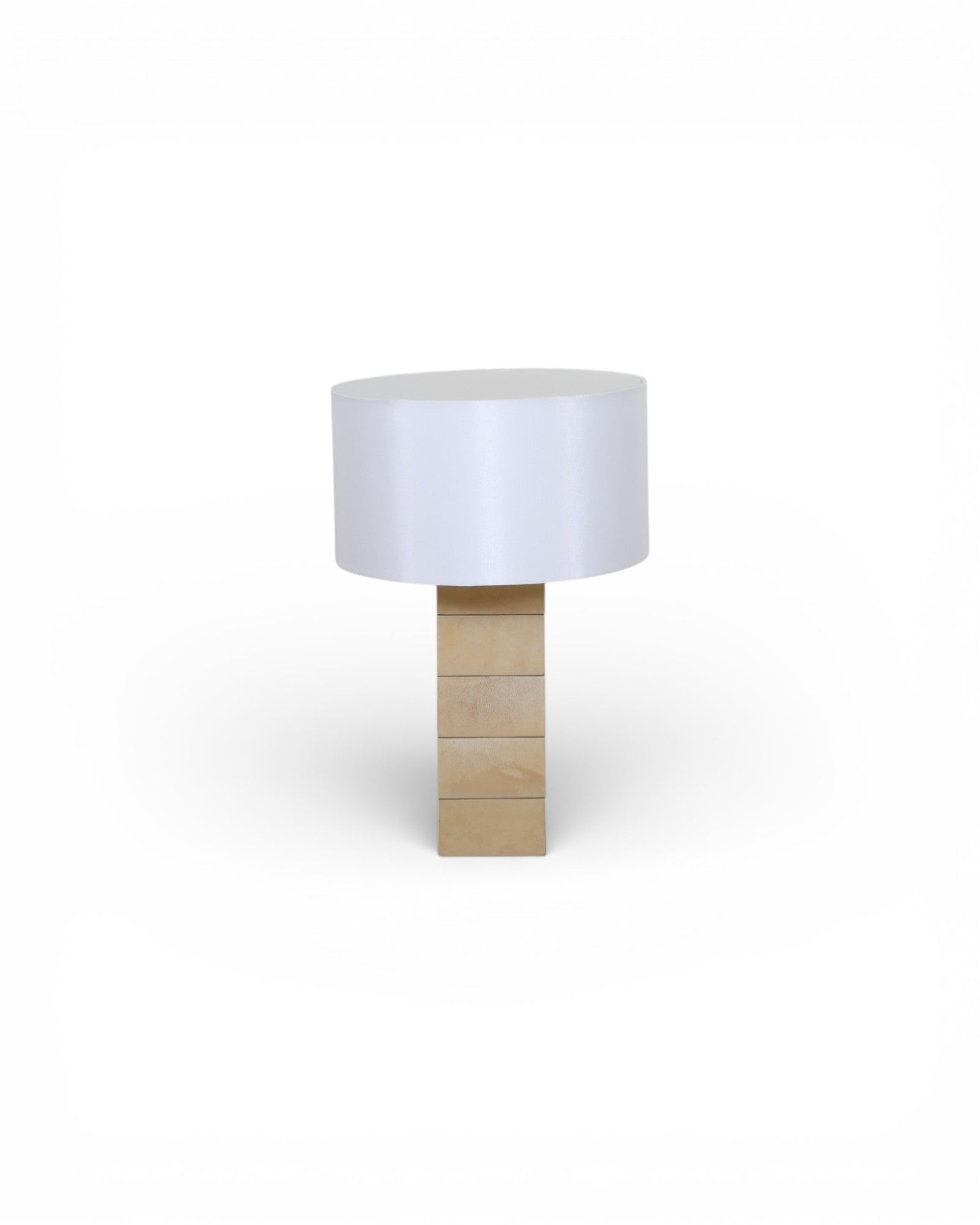 Block Parchment Table Lamp L 68 - Surround Living - 1