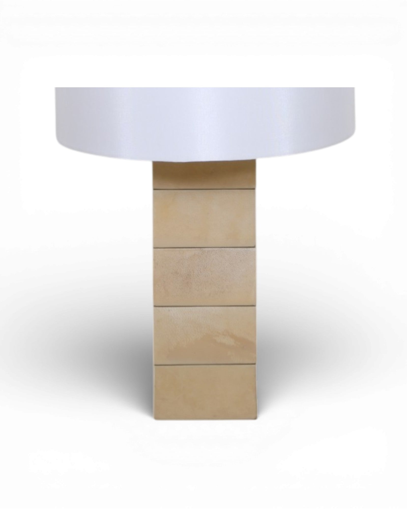 Block Parchment Table Lamp L 68 - Surround Living - 4