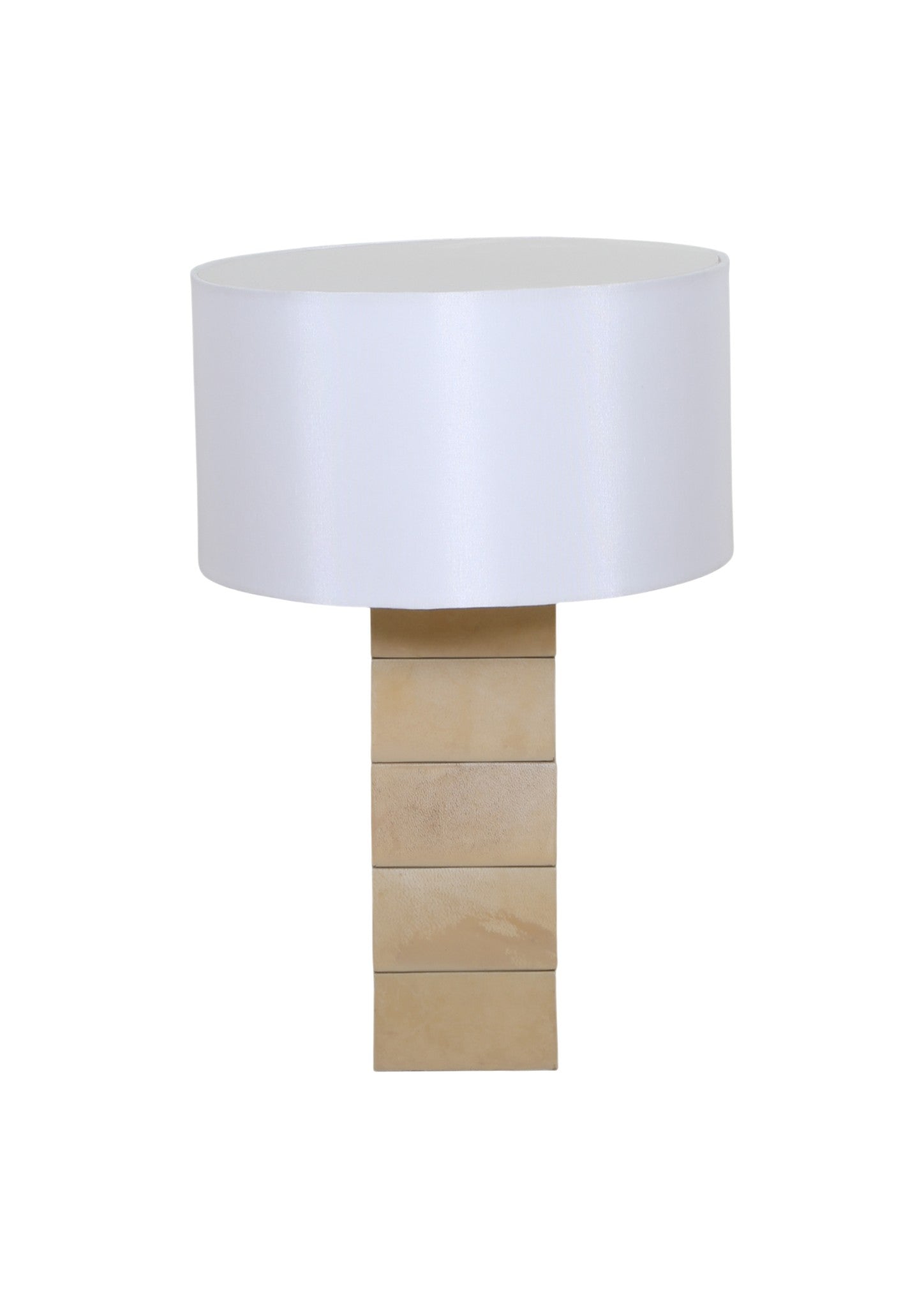 Block Parchment Table Lamp L 68 - Surround Living - 2