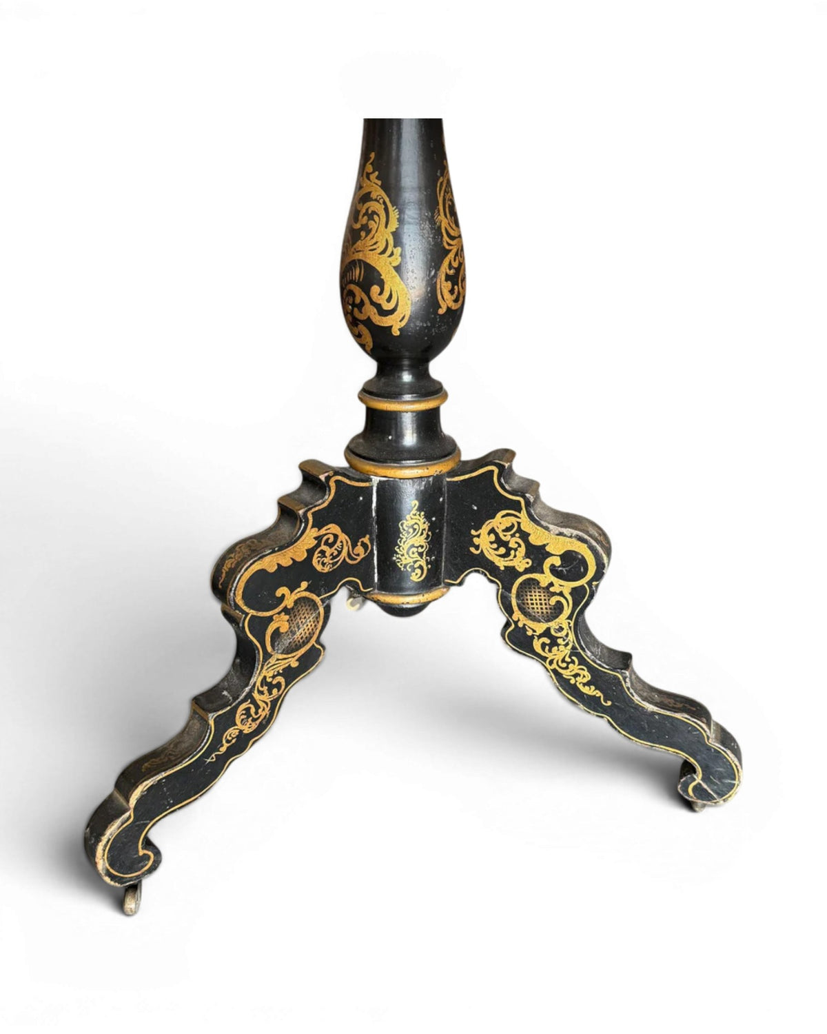 19th Century English Lacquer & Papier-Mache Tiltop Table - Surround Living - 4