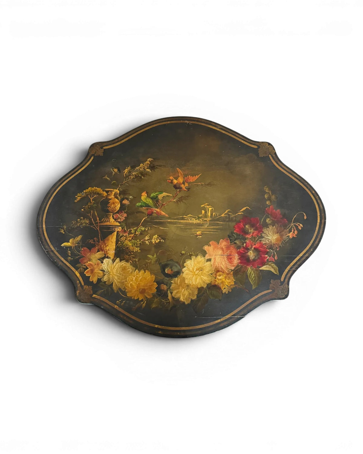 19th Century English Lacquer & Papier-Mache Tiltop Table - Surround Living - 6