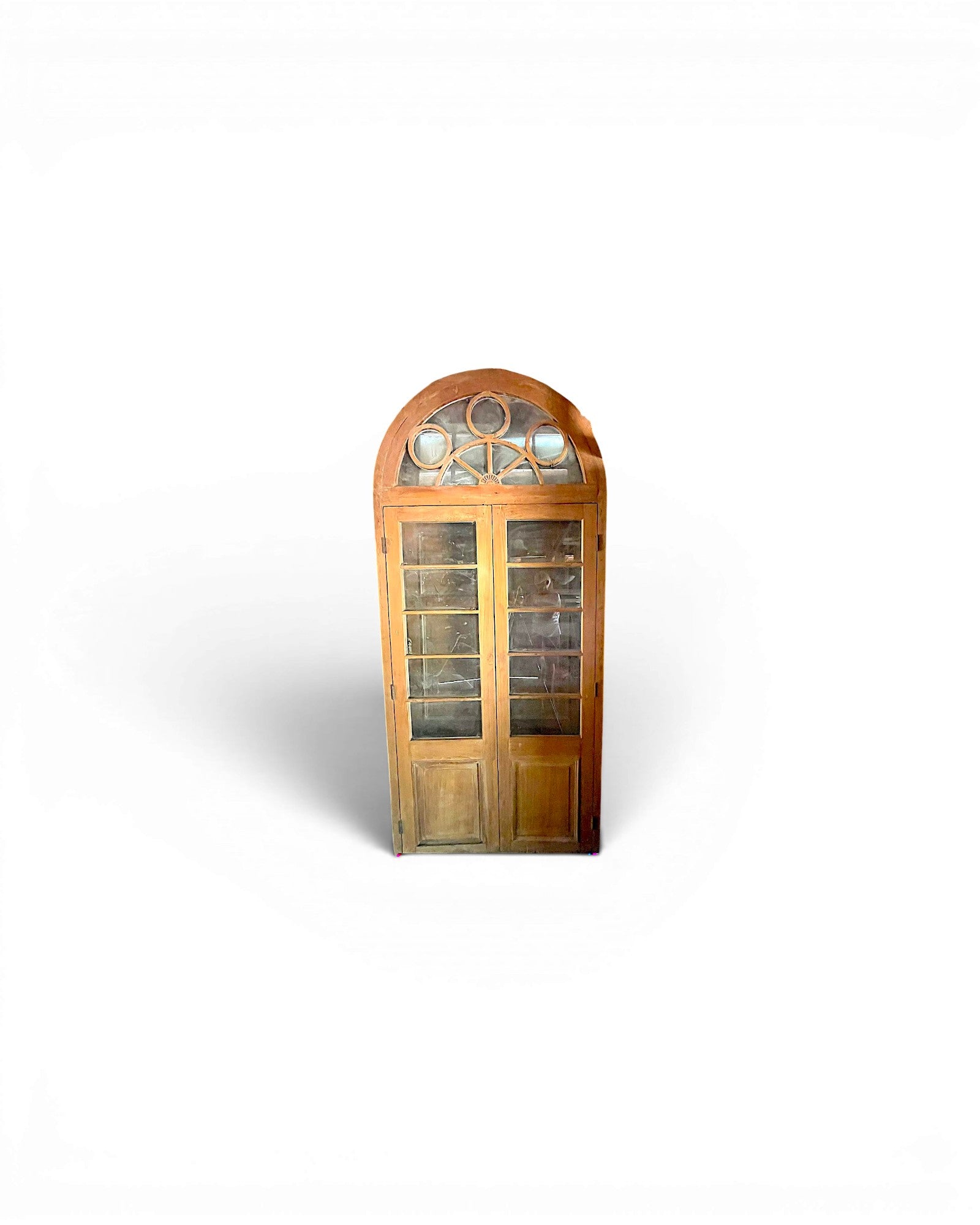 Art-Deco Brumese Window with Arched Transom Window 1920 s (A)