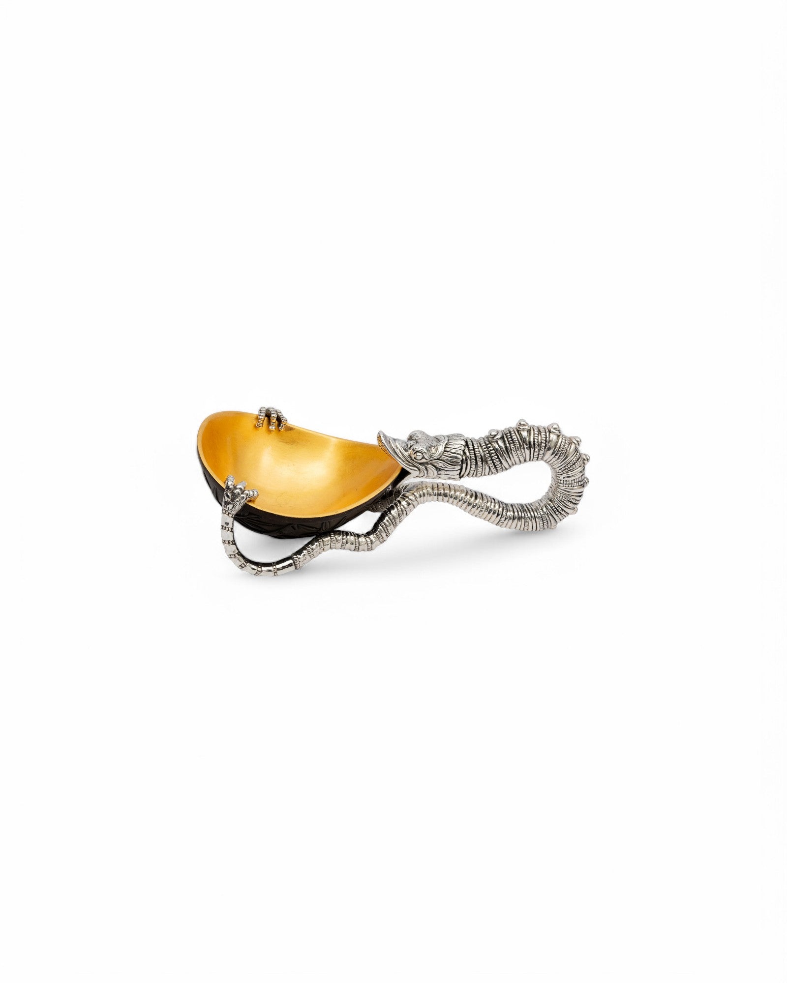 Dragon -Handled Coconut Bowl