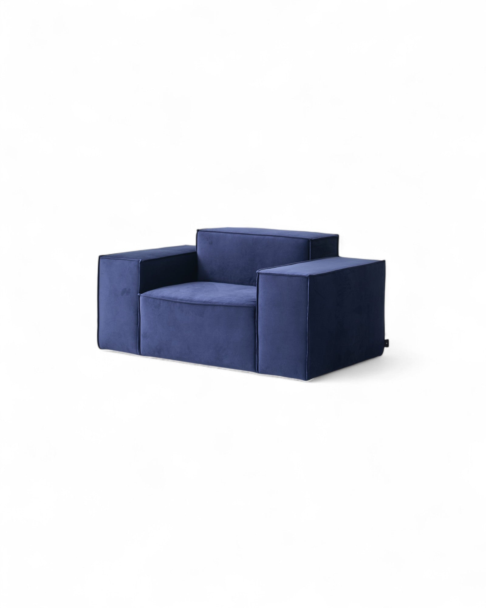SUNTUR x Vertier But Also Armchair With a Set of Pillows - Blue