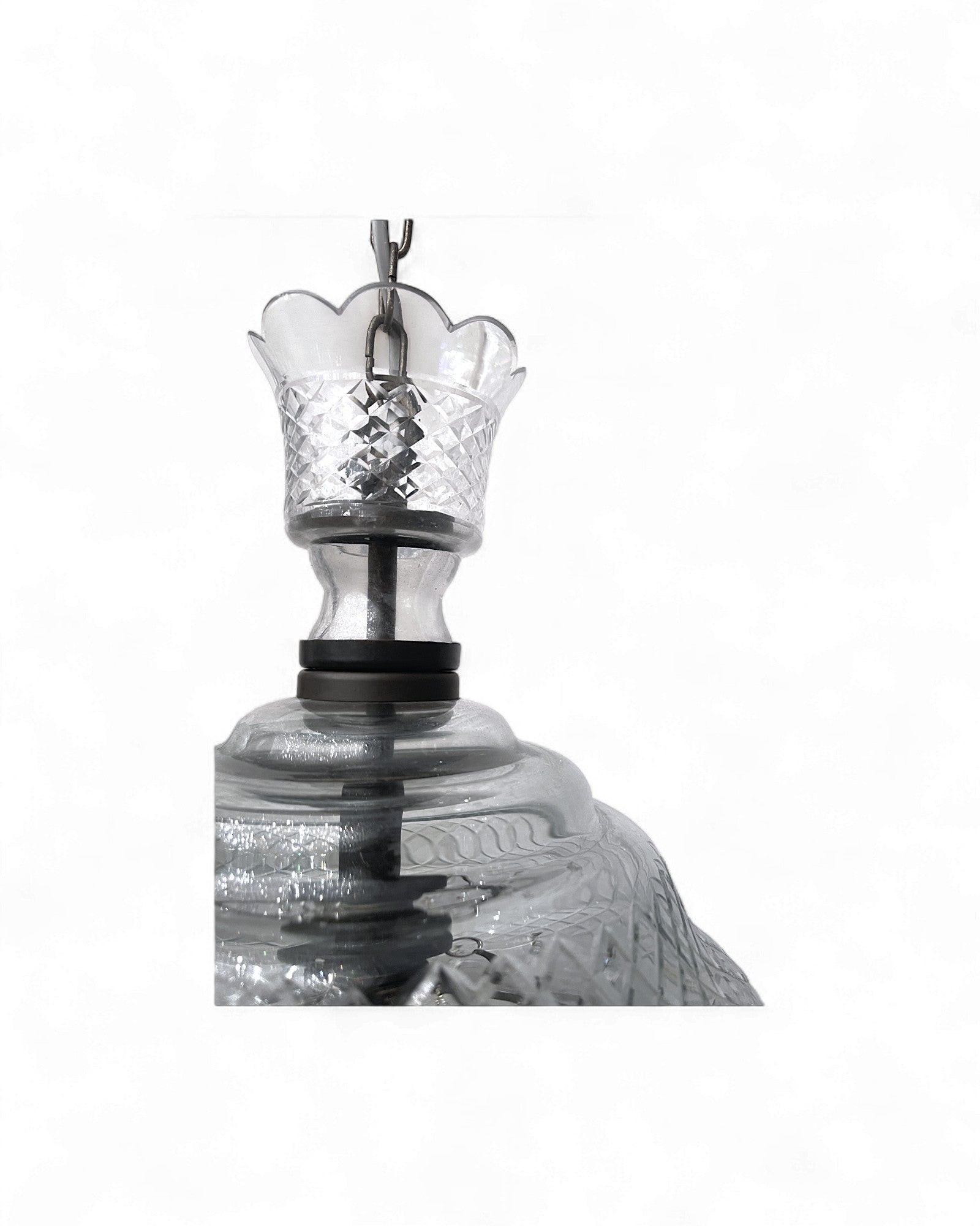 Vintage Dome-Top “Wedding Cake” Bohemian Crystal Chandelier