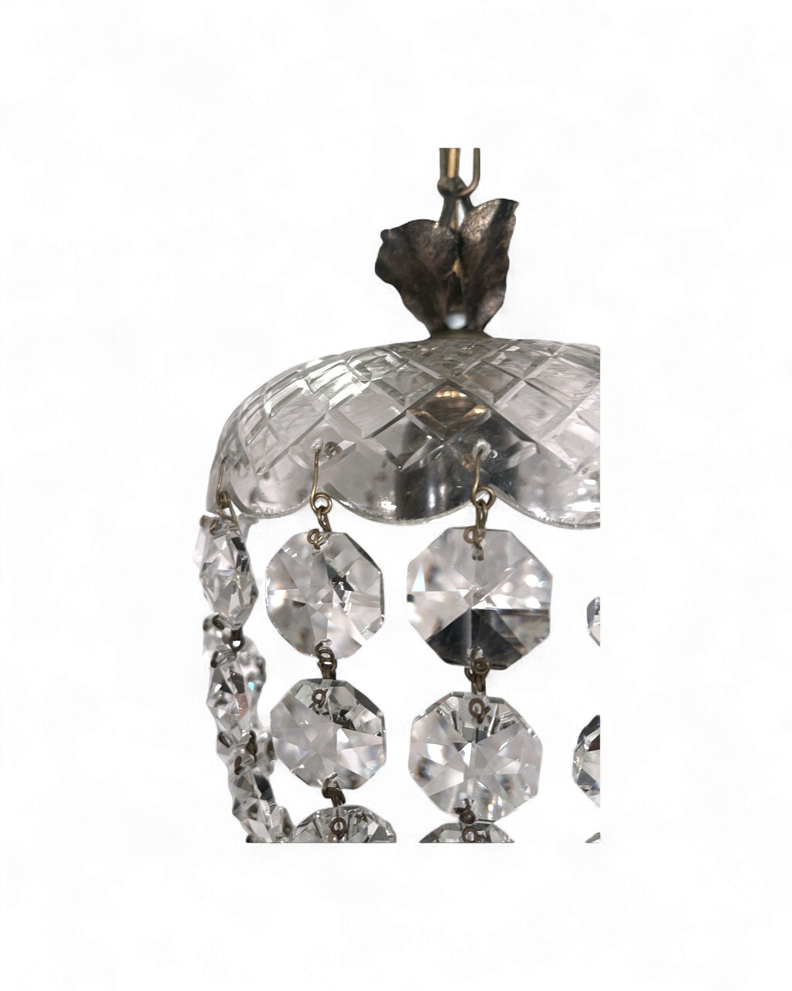 Vintage Kristallboll “Crystal Ball” Pendant Light