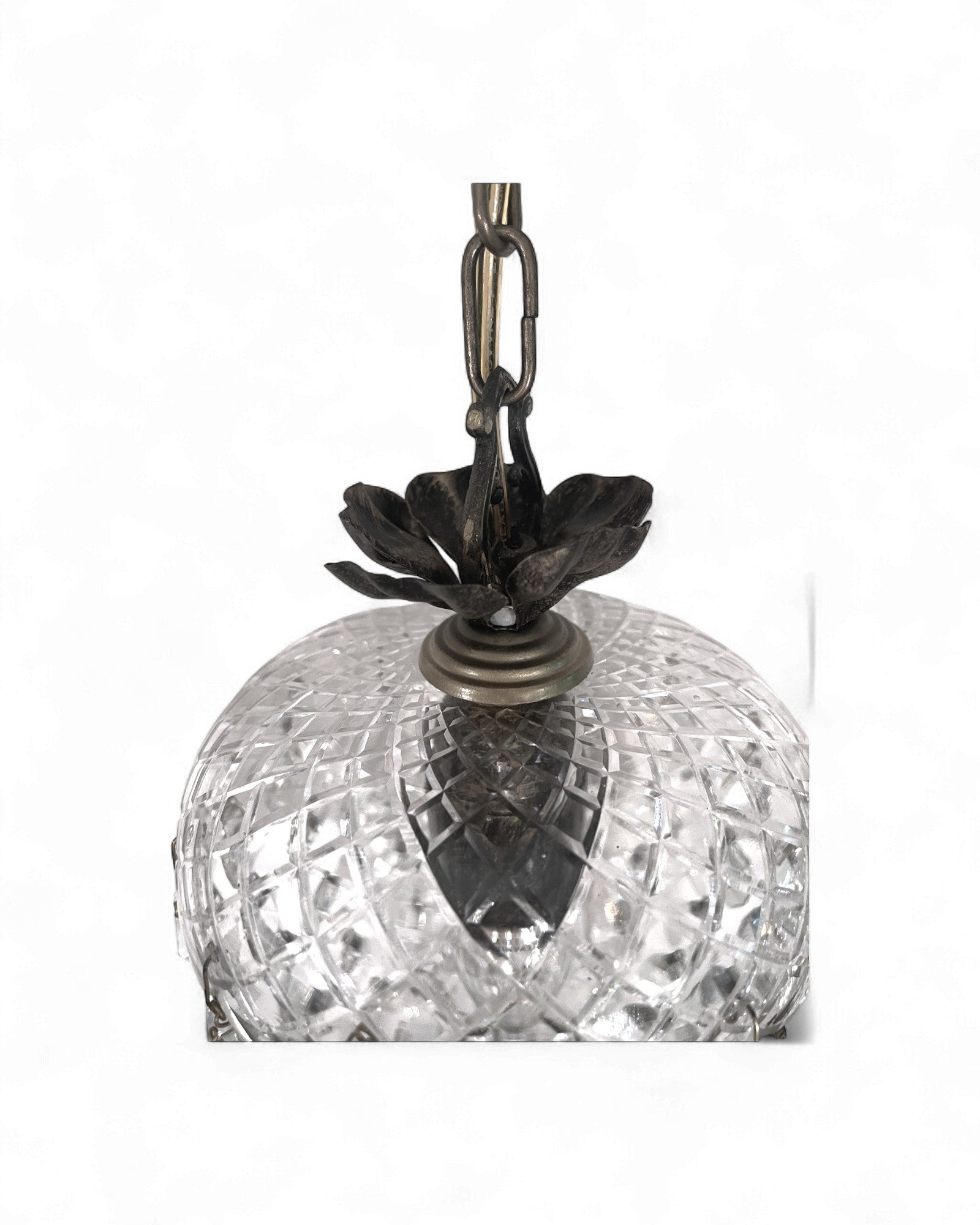 Empire-Style Crystal “Tent and Bag” Chandelier