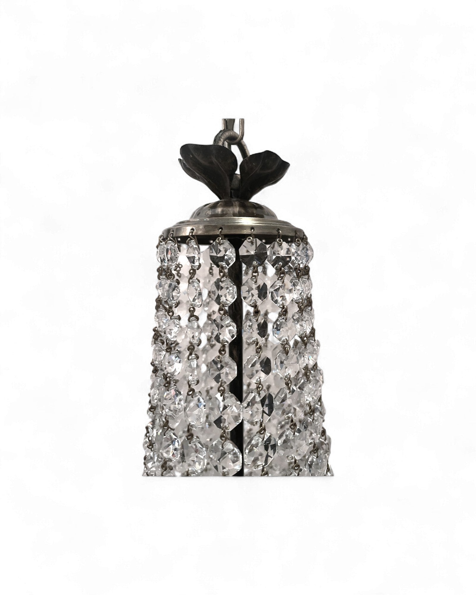 Empire-Style Crystal “Tent and Bag” Chandelier