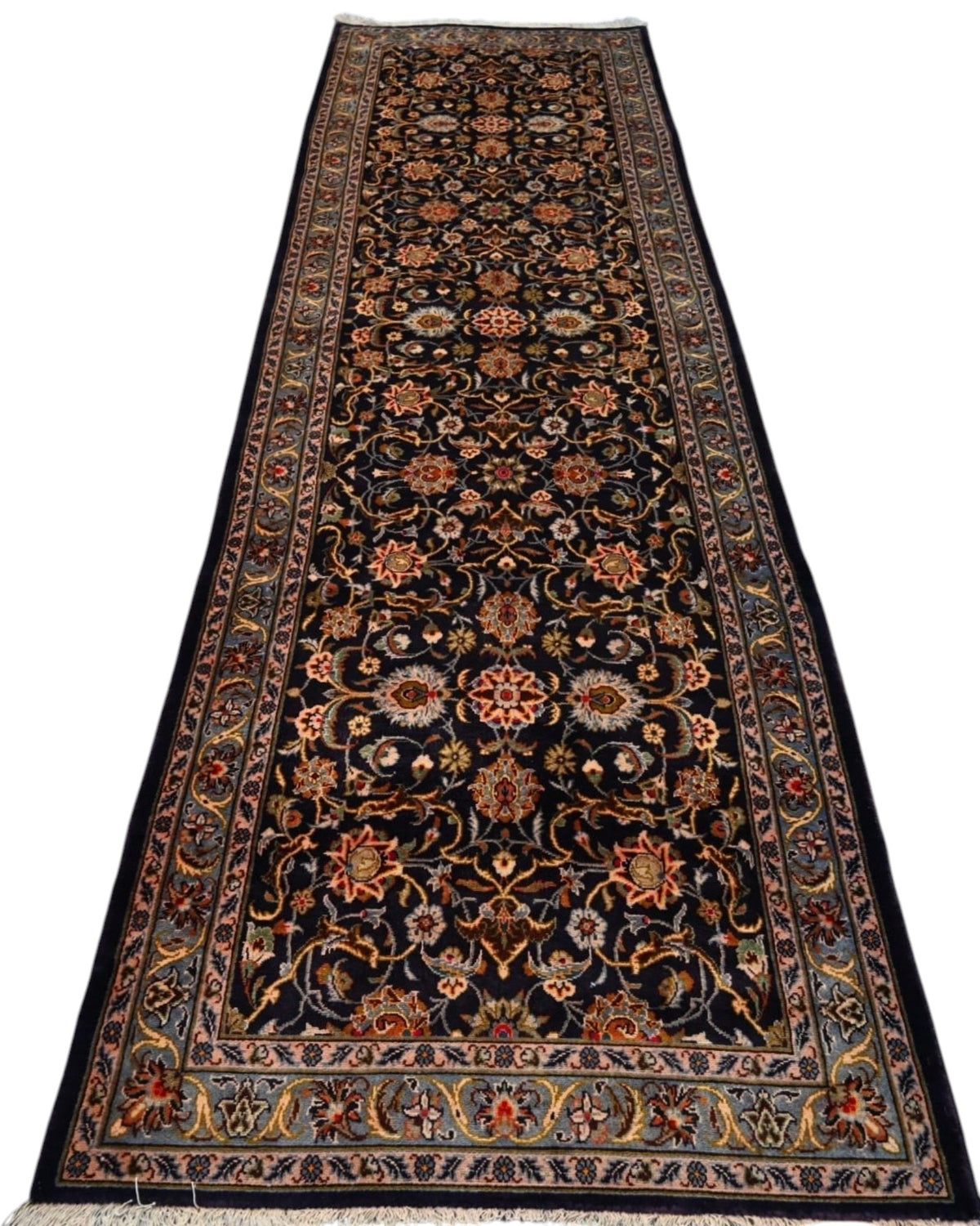 Vintage Manchester Kashan Runner | 390 x 110 cm - Surround Living - 2