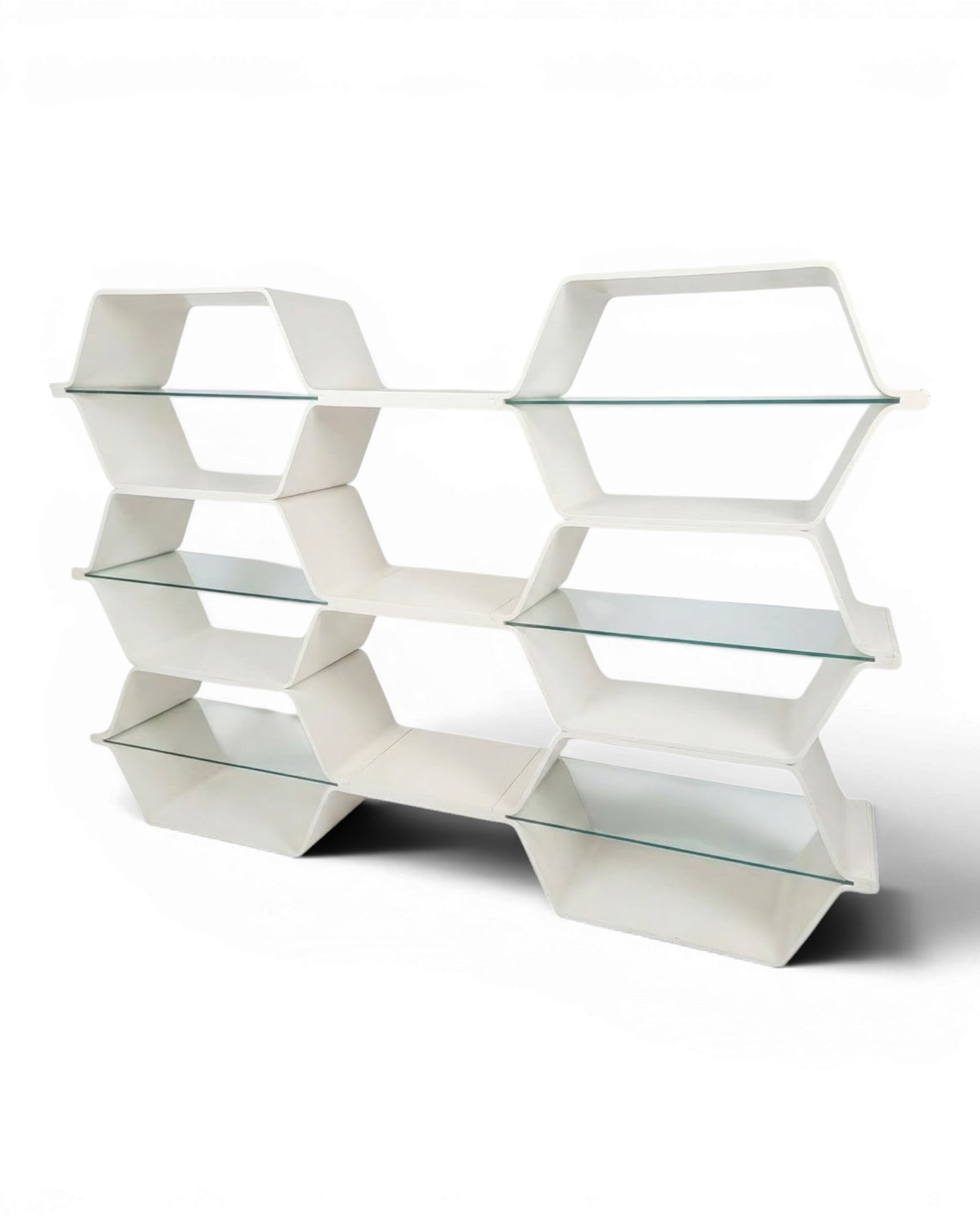 Honeycomb Modular Shelving by Bill Curry for Heller