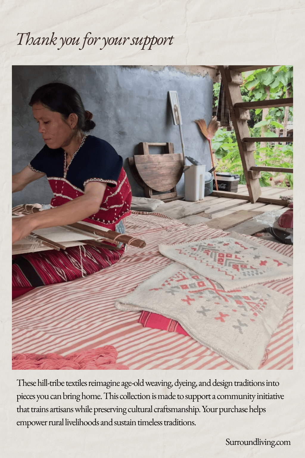 Brocade Centre Bolster in Plum Tortoiseshell Weave - Deep Red - Surround Living - 5