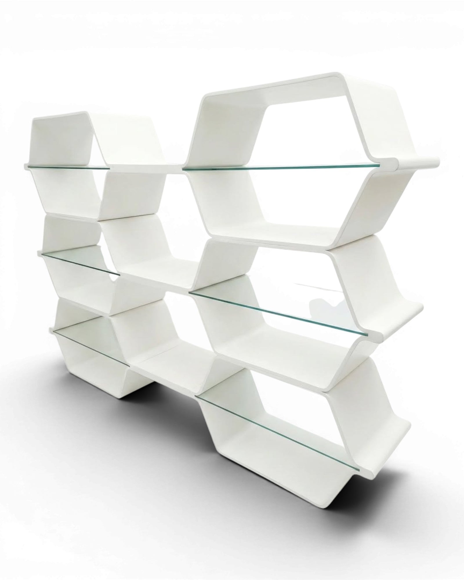 Honeycomb Modular Shelving by Bill Curry for Heller