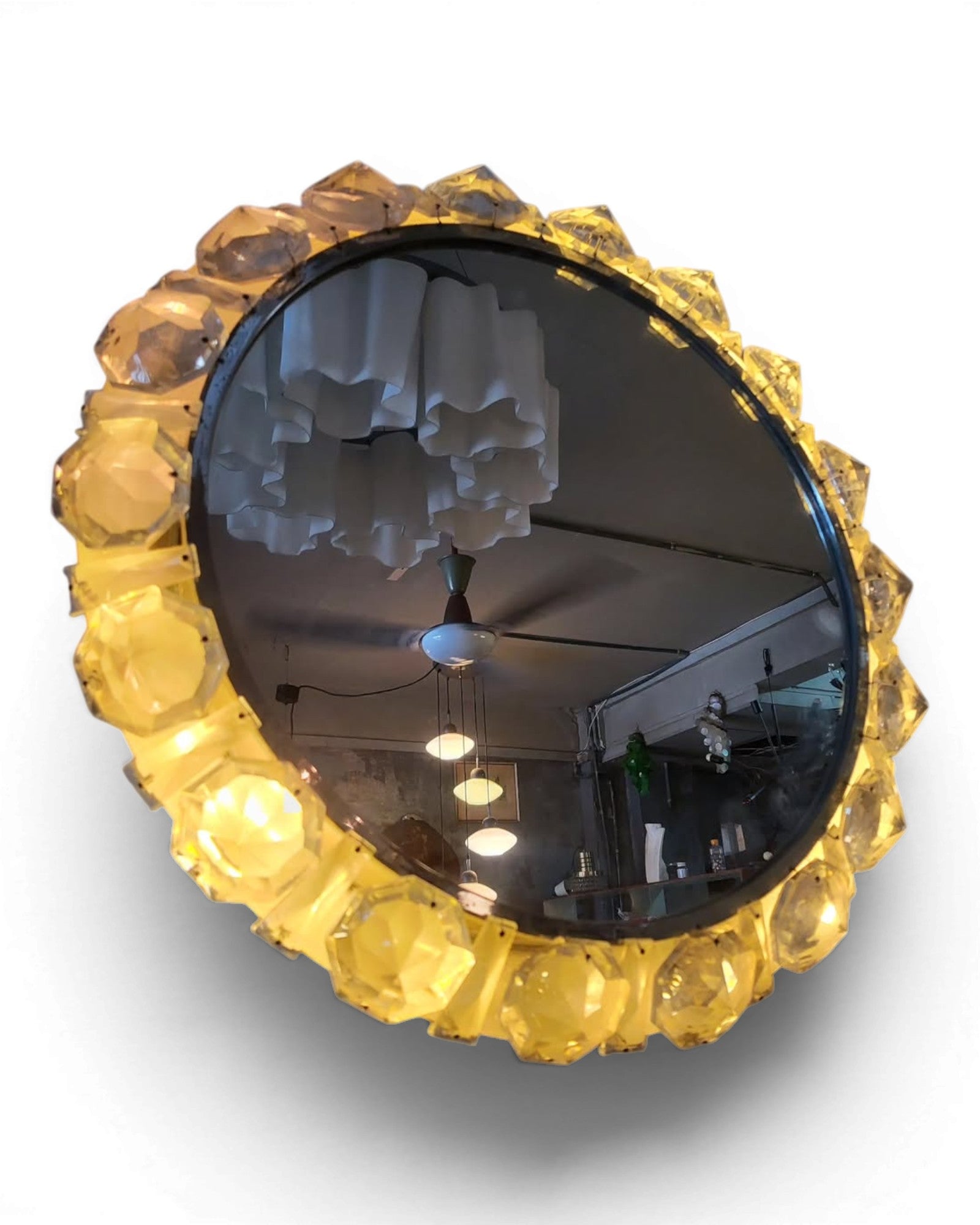 Vintage Bakalowits Backlit Wall Mirror