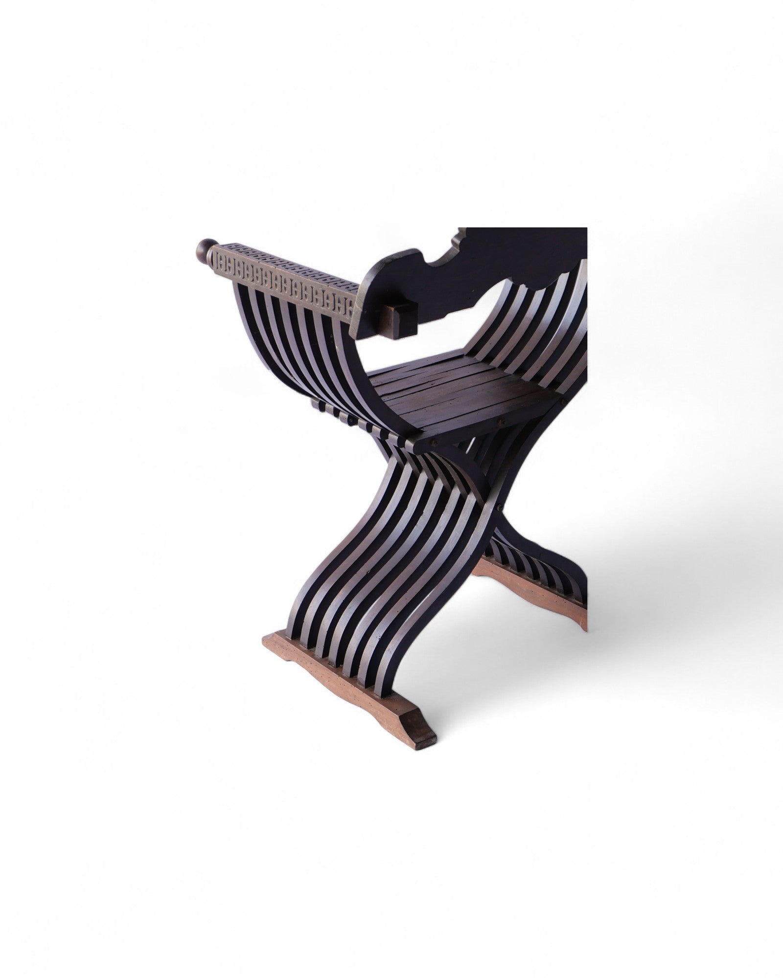 Renaissance Revival Savonarola Armchair