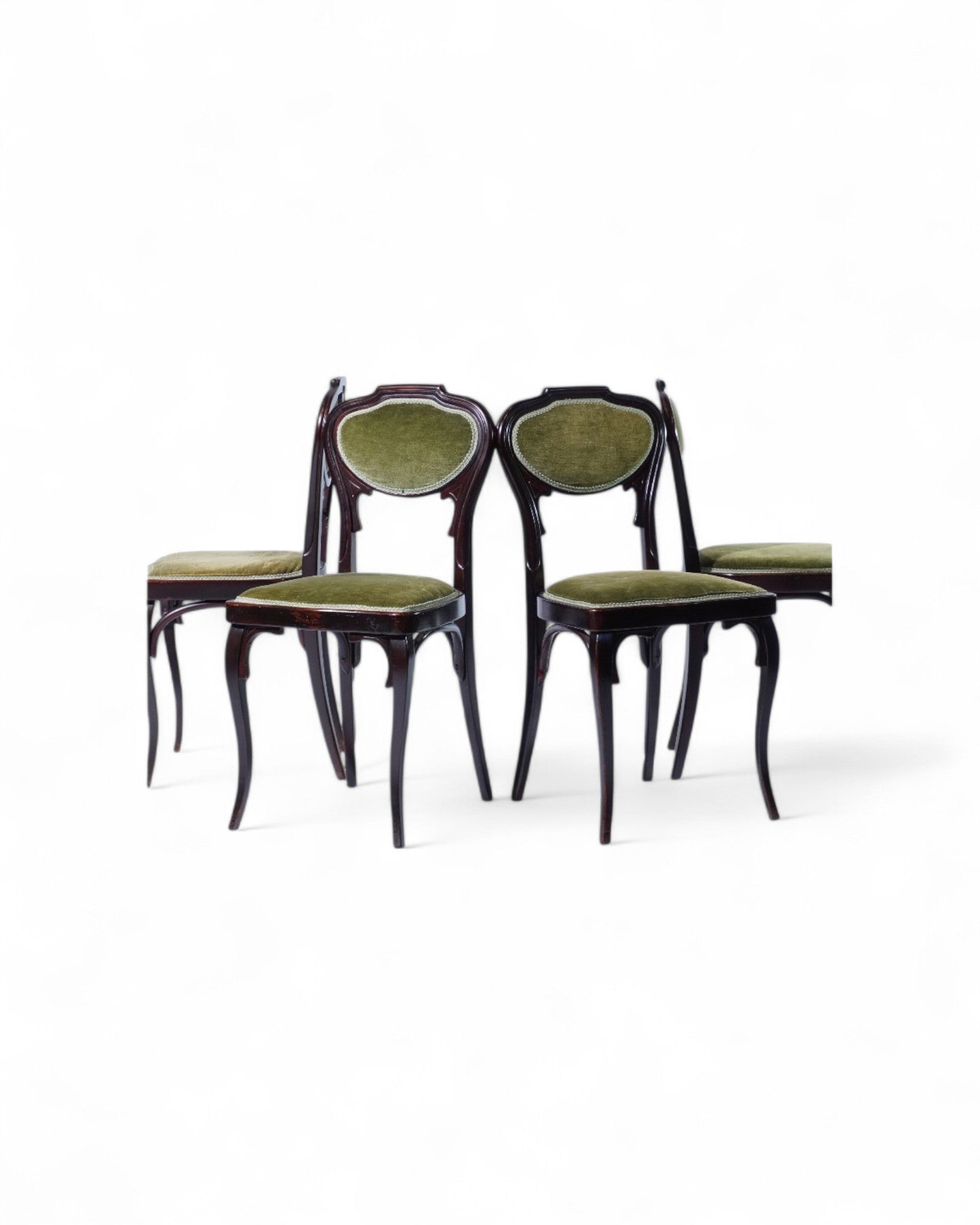 Josef Kohn Chairs and Settee - Set of 5
