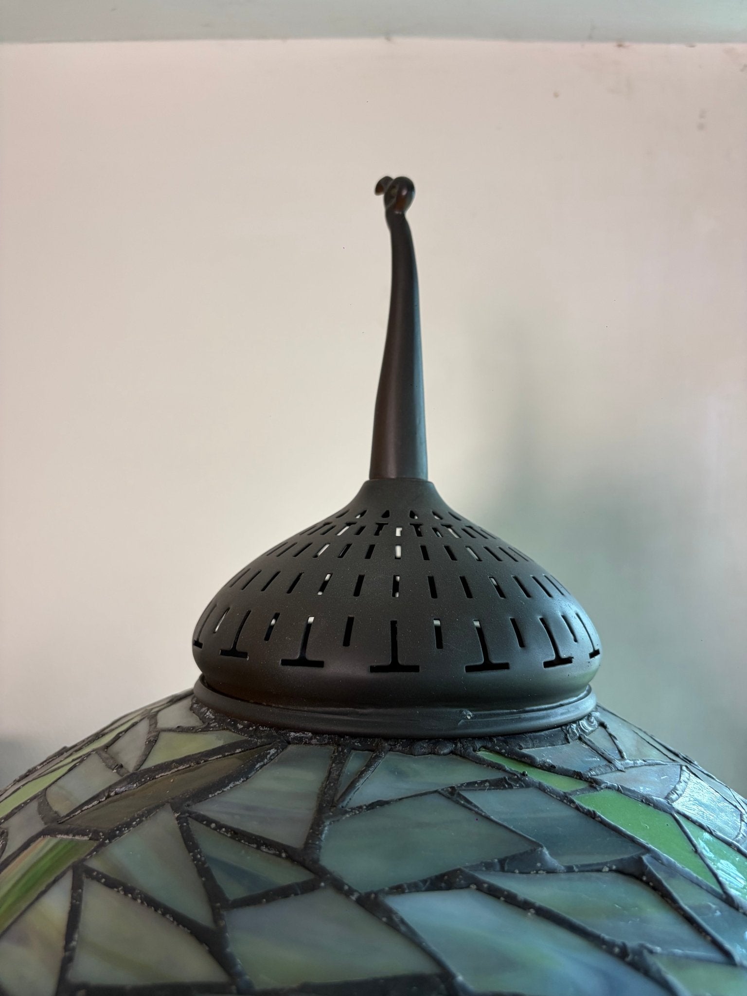 Spherical Stained Glass Floor Lamp - Surround Living - 18