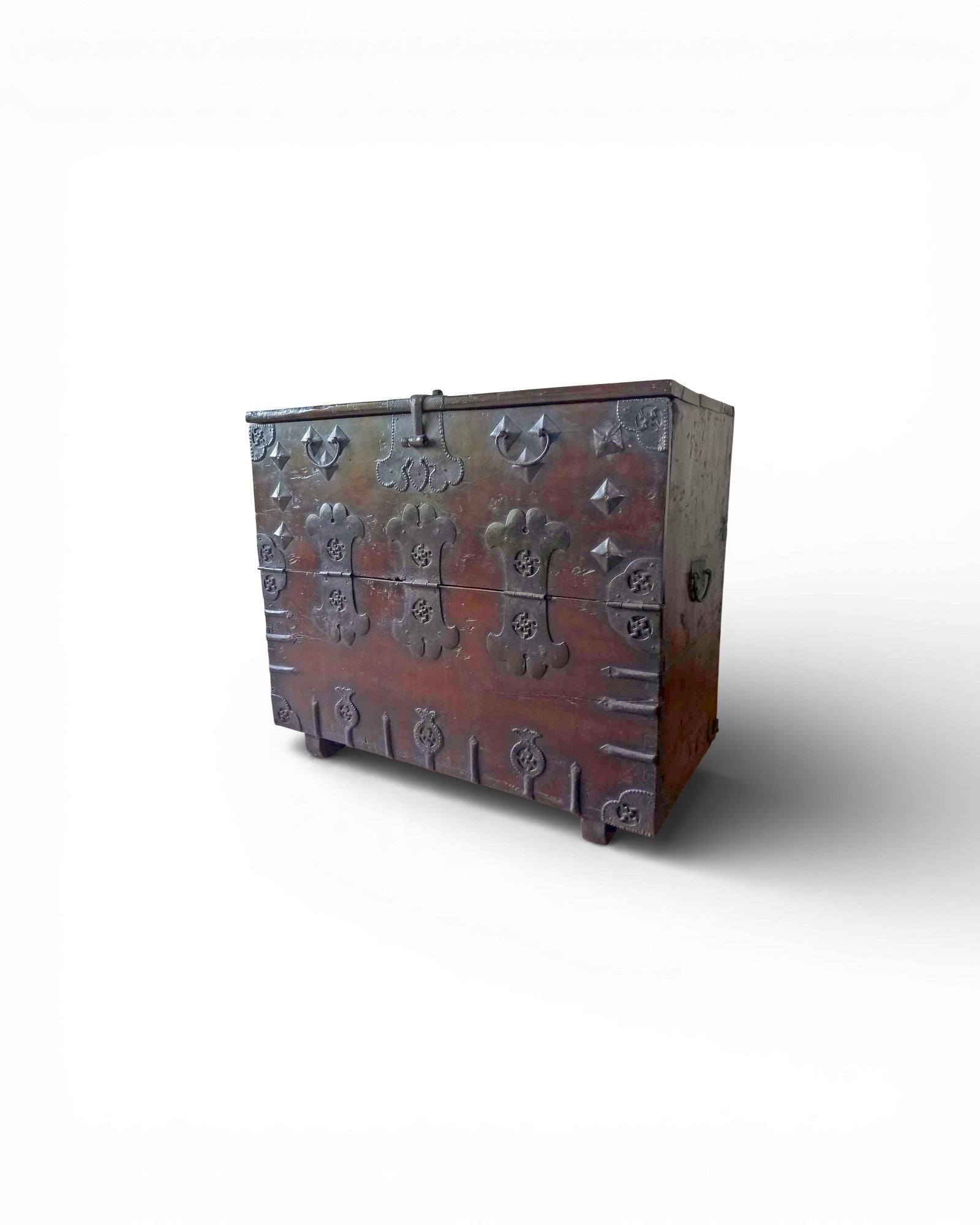 Jeju Pear Wood Bandaji Blanket Chest - Surround Living - 2