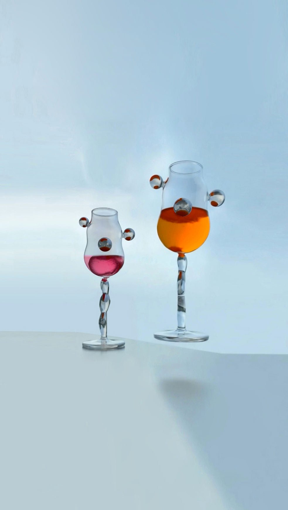 Forever Melted Angel, Clear - Set of 2 - Ceramics, Glassware & Metalware - Surround Living - 4