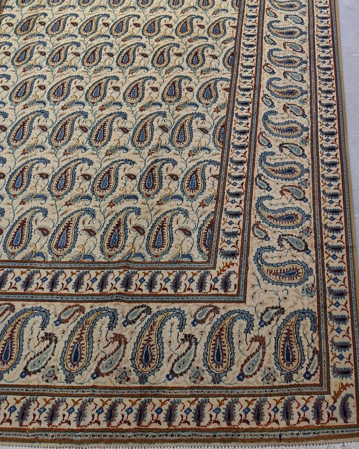 Vintage Persian Carpet – Paisley (Boteh) Design | 365 x 275 cm - Surround Living - 3
