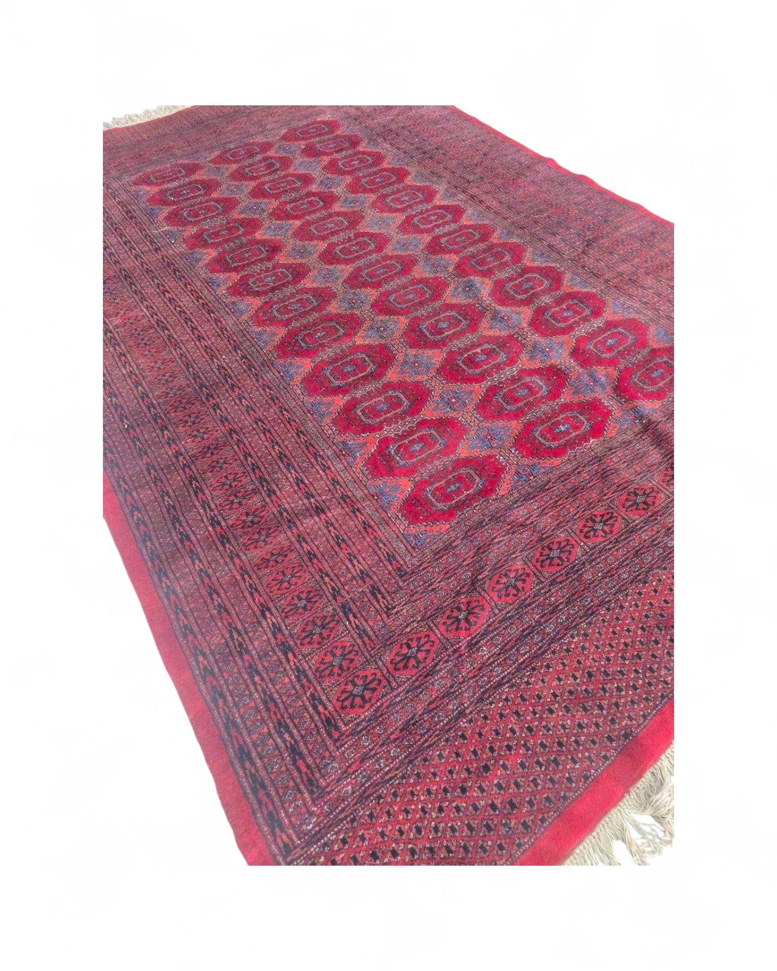 Persian Red Tribal Bokhara Rug | 190 x 290cm