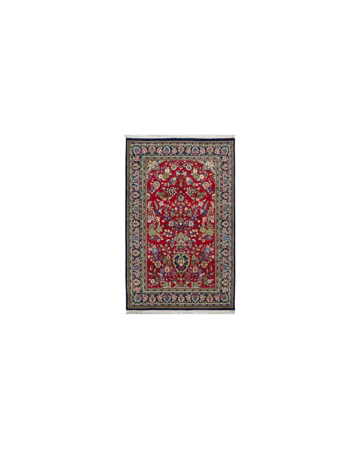 Persian-Style Floral Vase Rug | 156 x 100cm