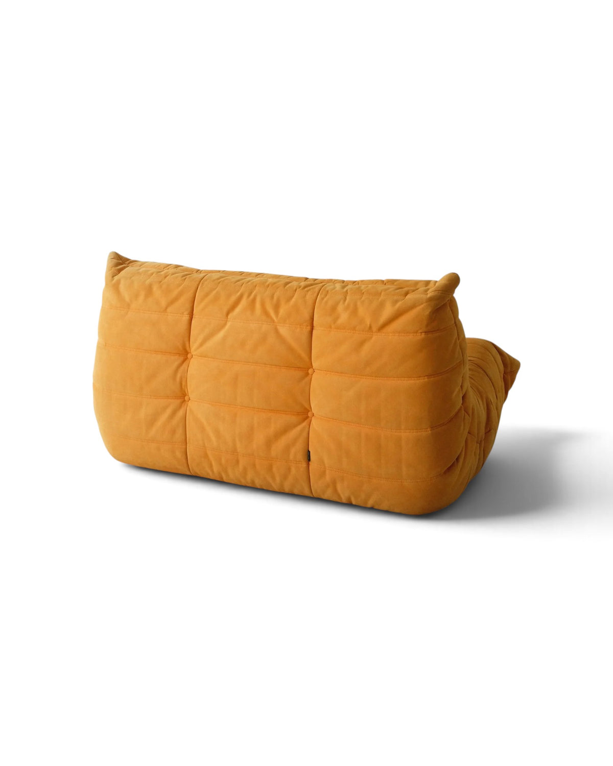 Togo Small Settee (2 Seaters) & Corner Seat in Yellow Alcantara, designed by Michel Ducaroy for Ligne Roset