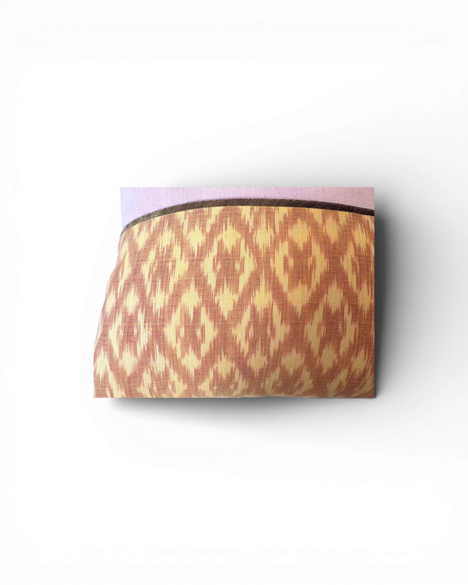Ikat Textile Accent Cushion - Pink & Beige - Surround Living - 2