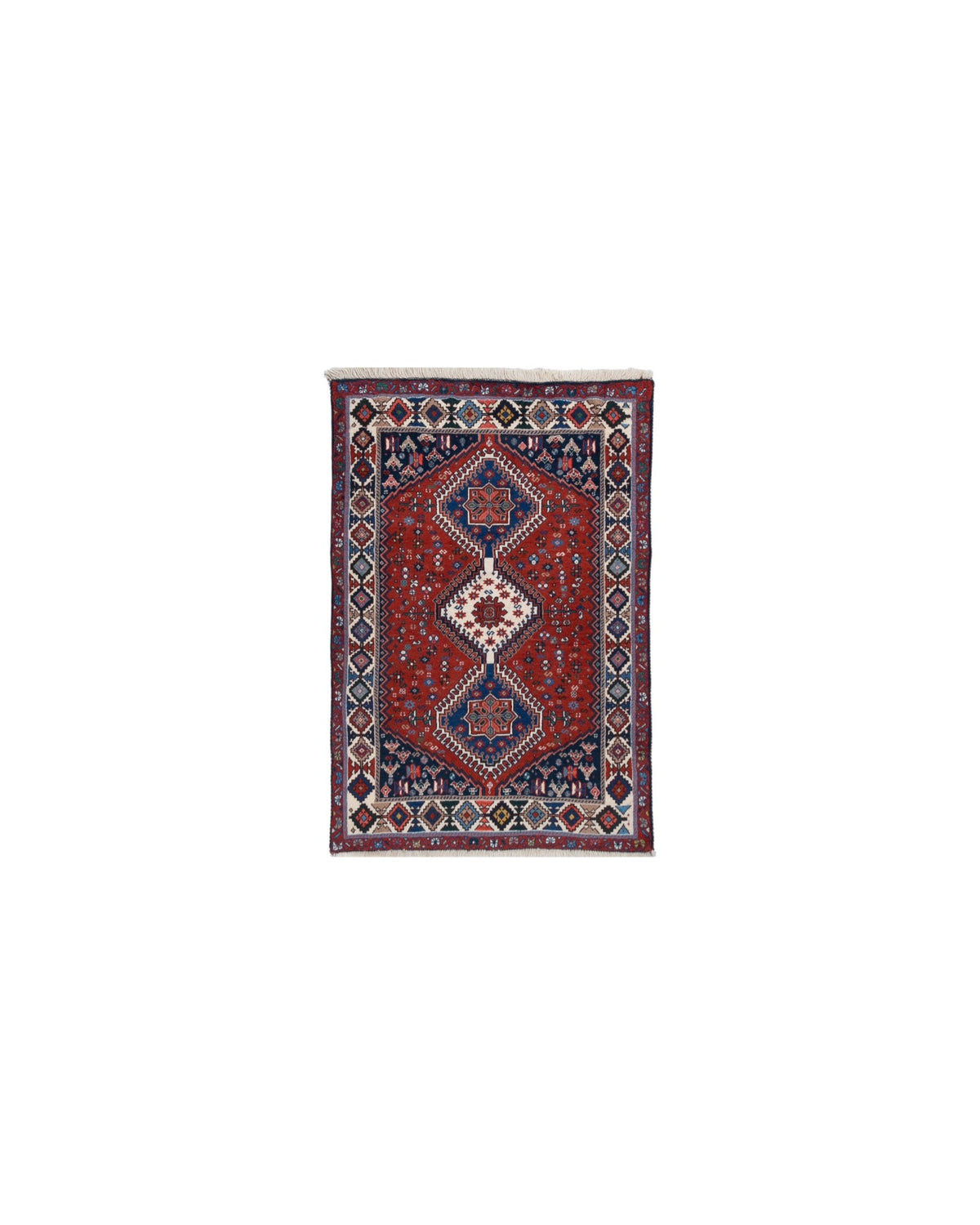 Tribal Yalameh-Style Medallion Rug | 149 x 100cm