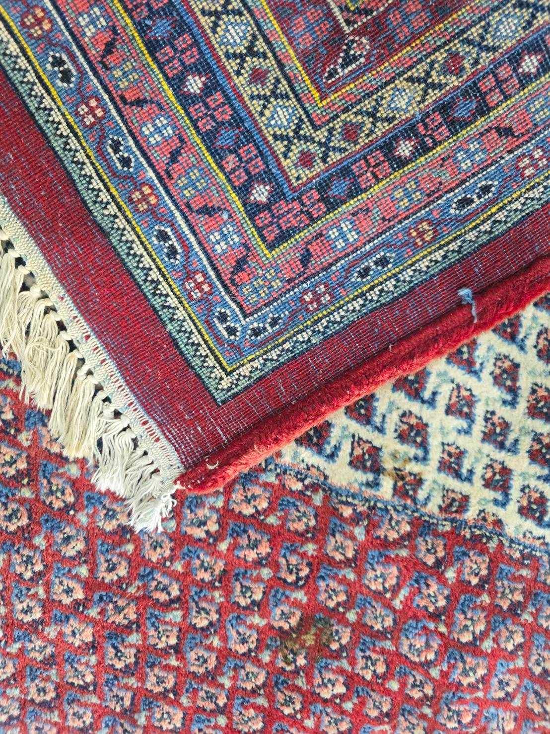 Oversized Persian Camel Border Rug | 350 x 450 cm