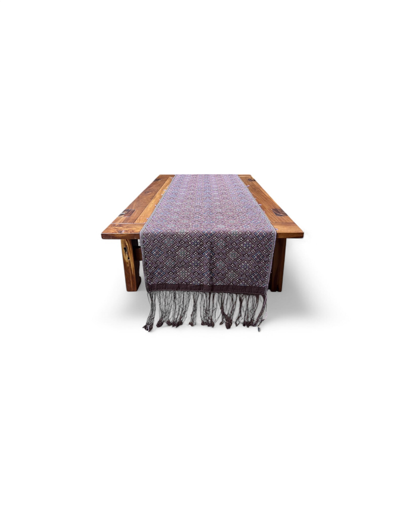 Decorative Table Runner / Wall Tapestry, Woven Waist Loom Technique, Doi Tao