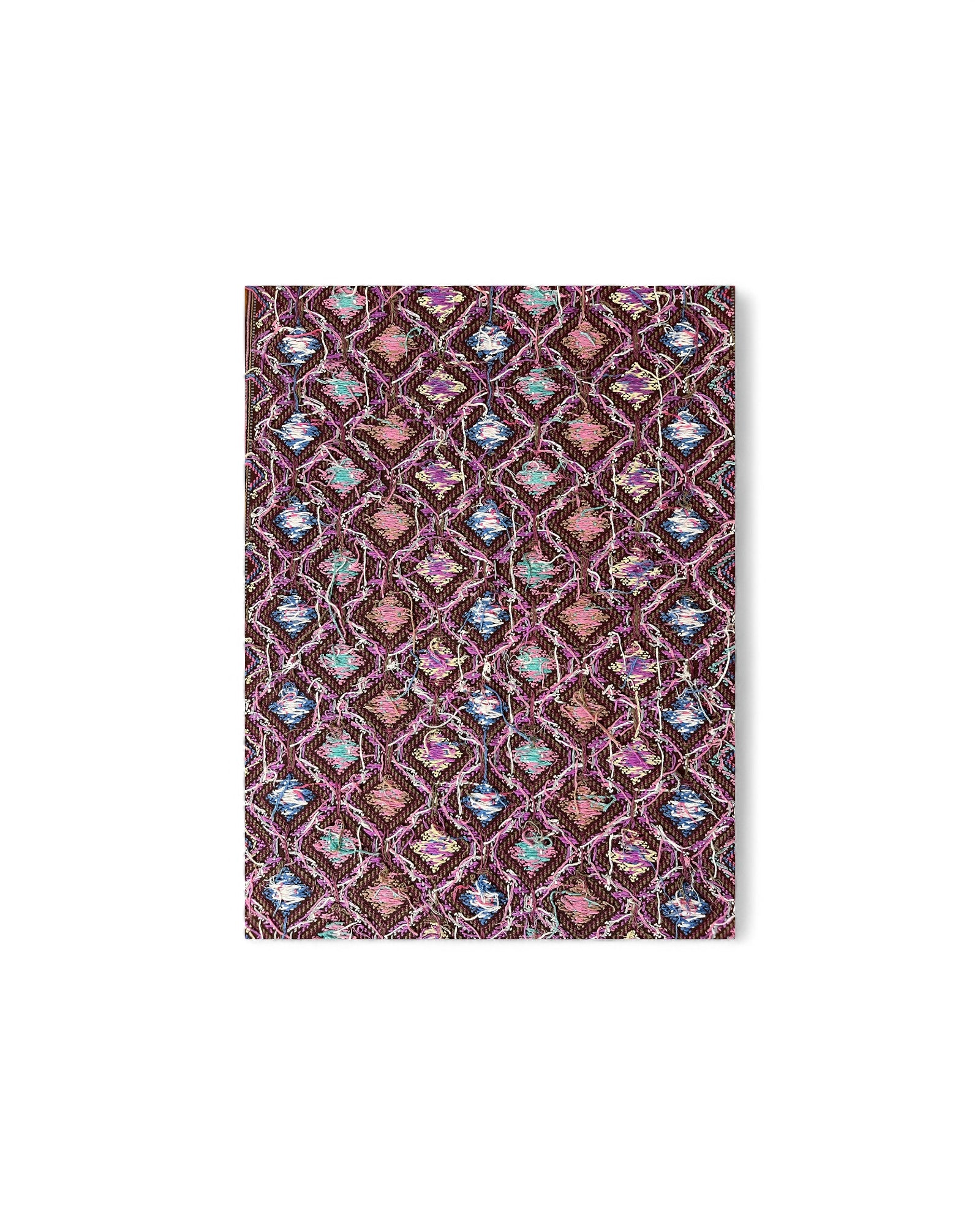 Decorative Table Runner / Wall Tapestry, Woven Waist Loom Technique, Doi Tao