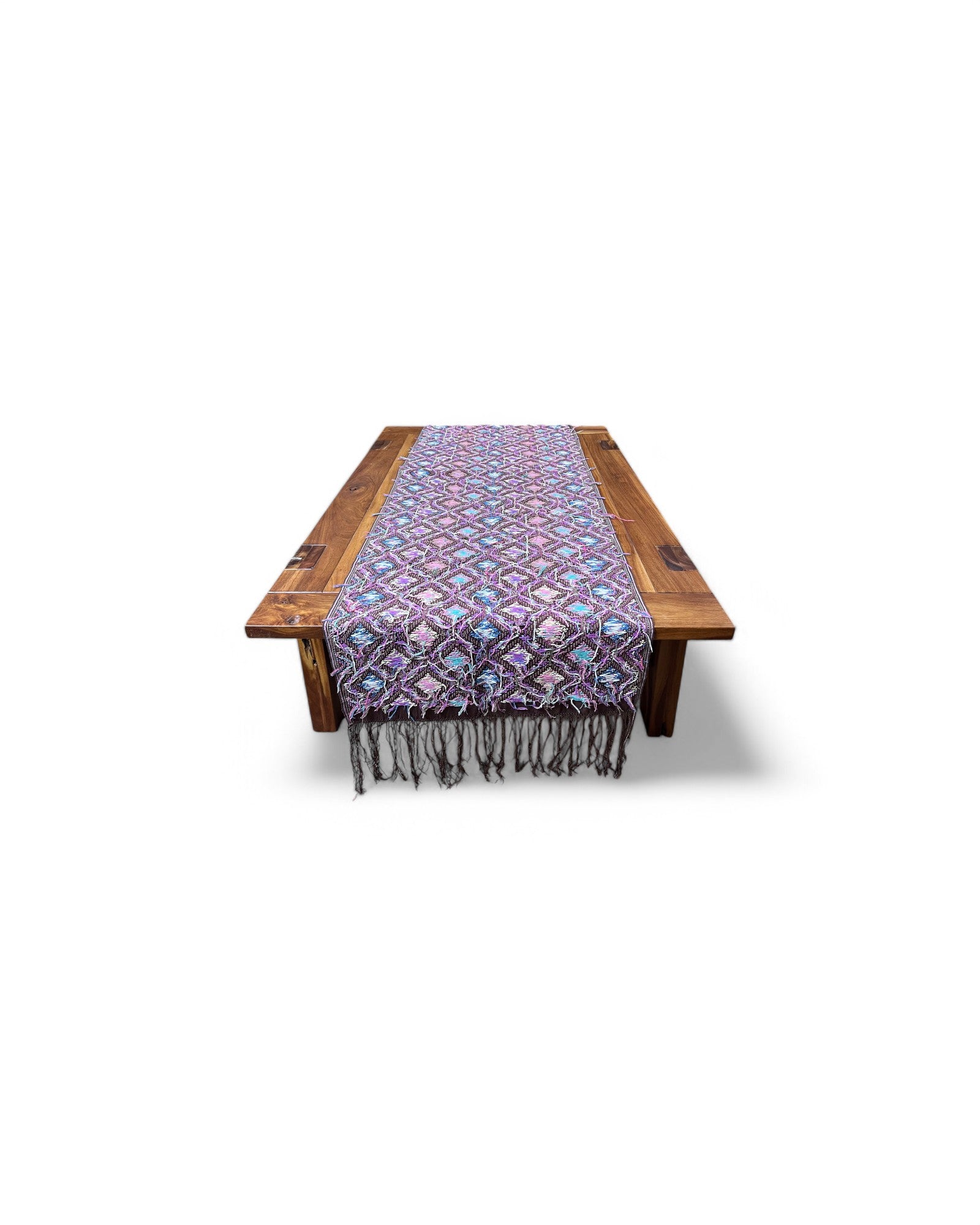 Decorative Table Runner / Wall Tapestry, Woven Waist Loom Technique, Doi Tao