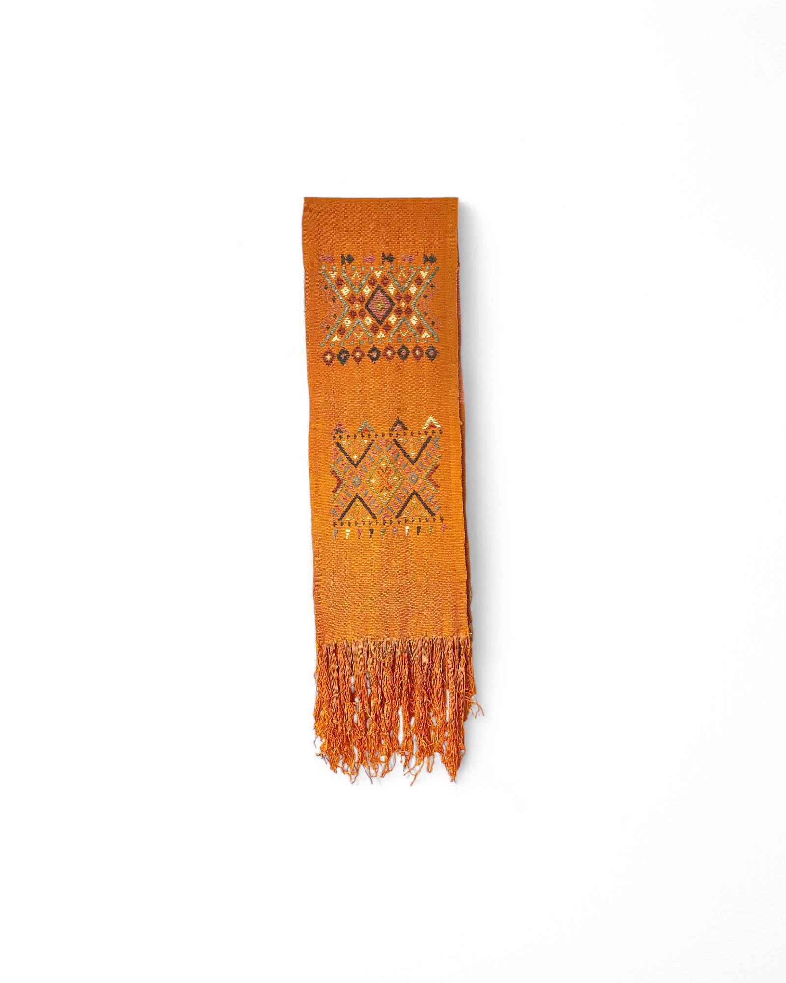Waist Loom Orange Decorative Tapestry - Orange