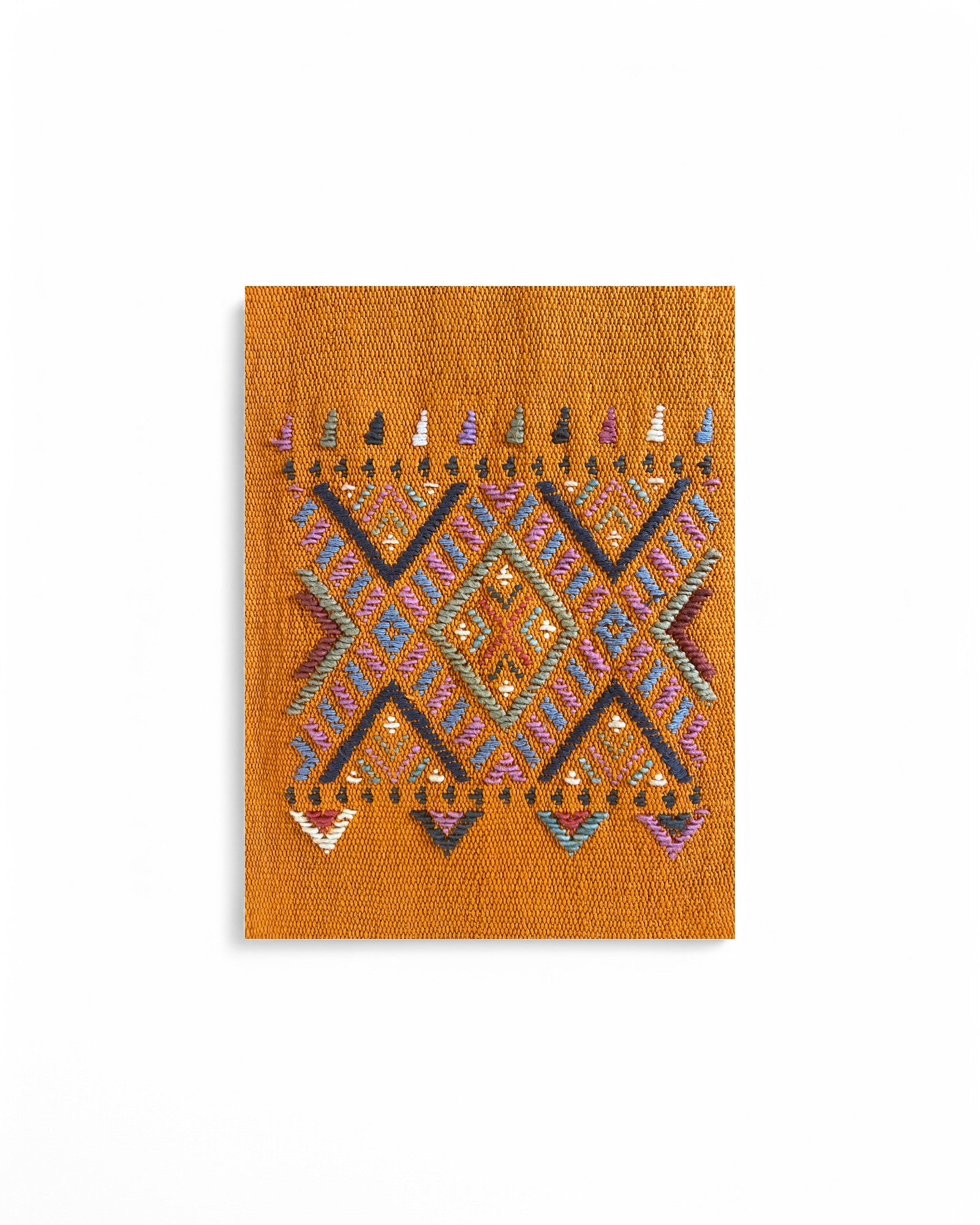 Waist Loom Orange Decorative Tapestry - Orange