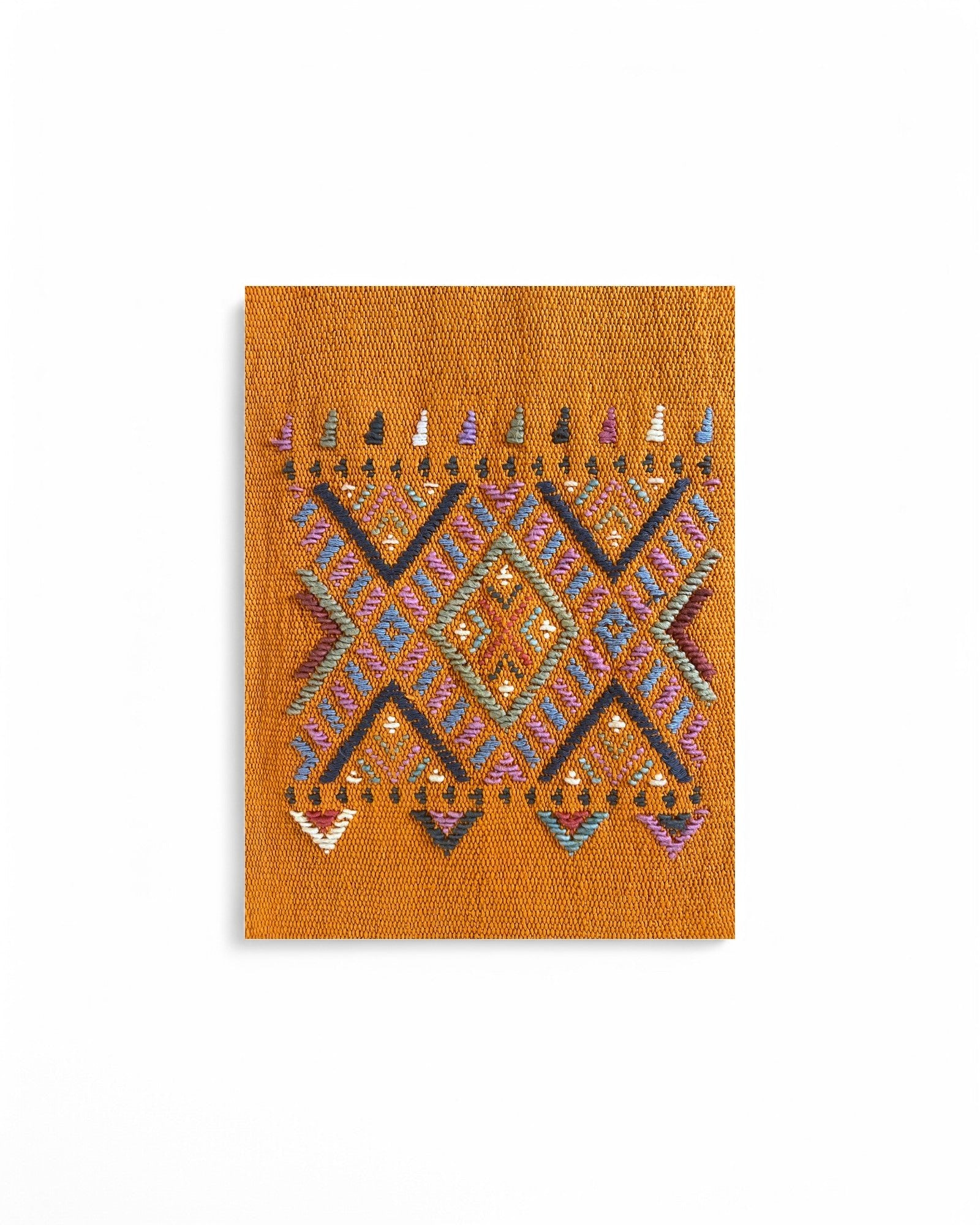 Waist Loom Orange Decorative Tapestry - Orange - Surround Living - 6