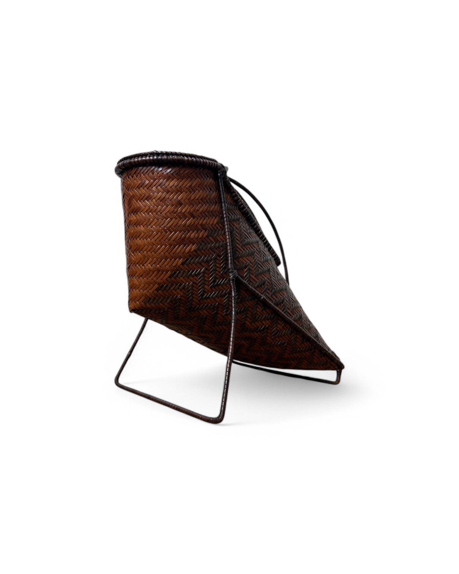Khla Woven Wine Bottle Holder, Karen Hilltribe