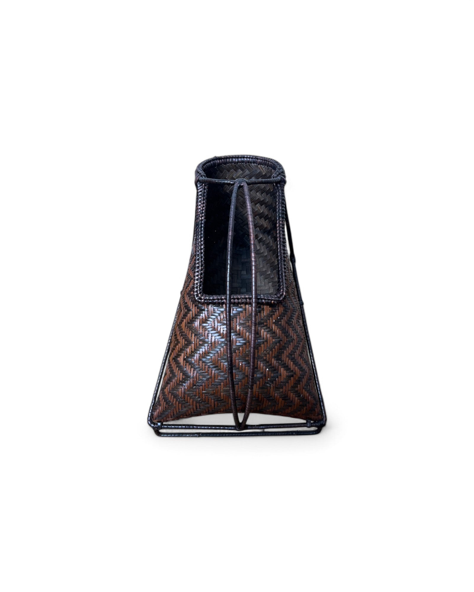 Khla Woven Wine Bottle Holder, Karen Hilltribe